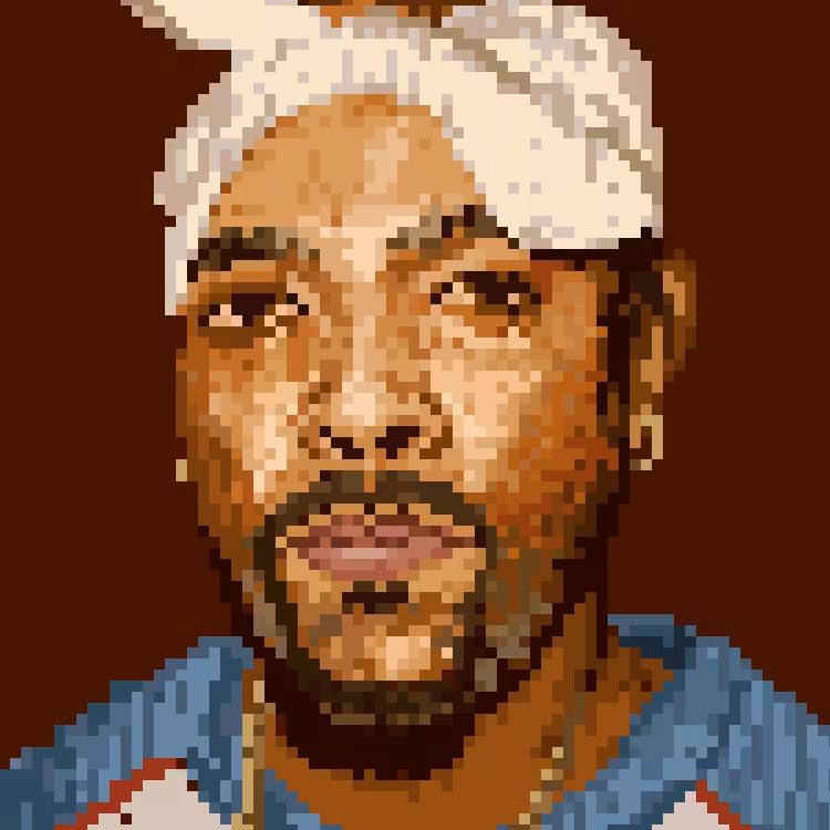 Nate Dogg Pixel Art