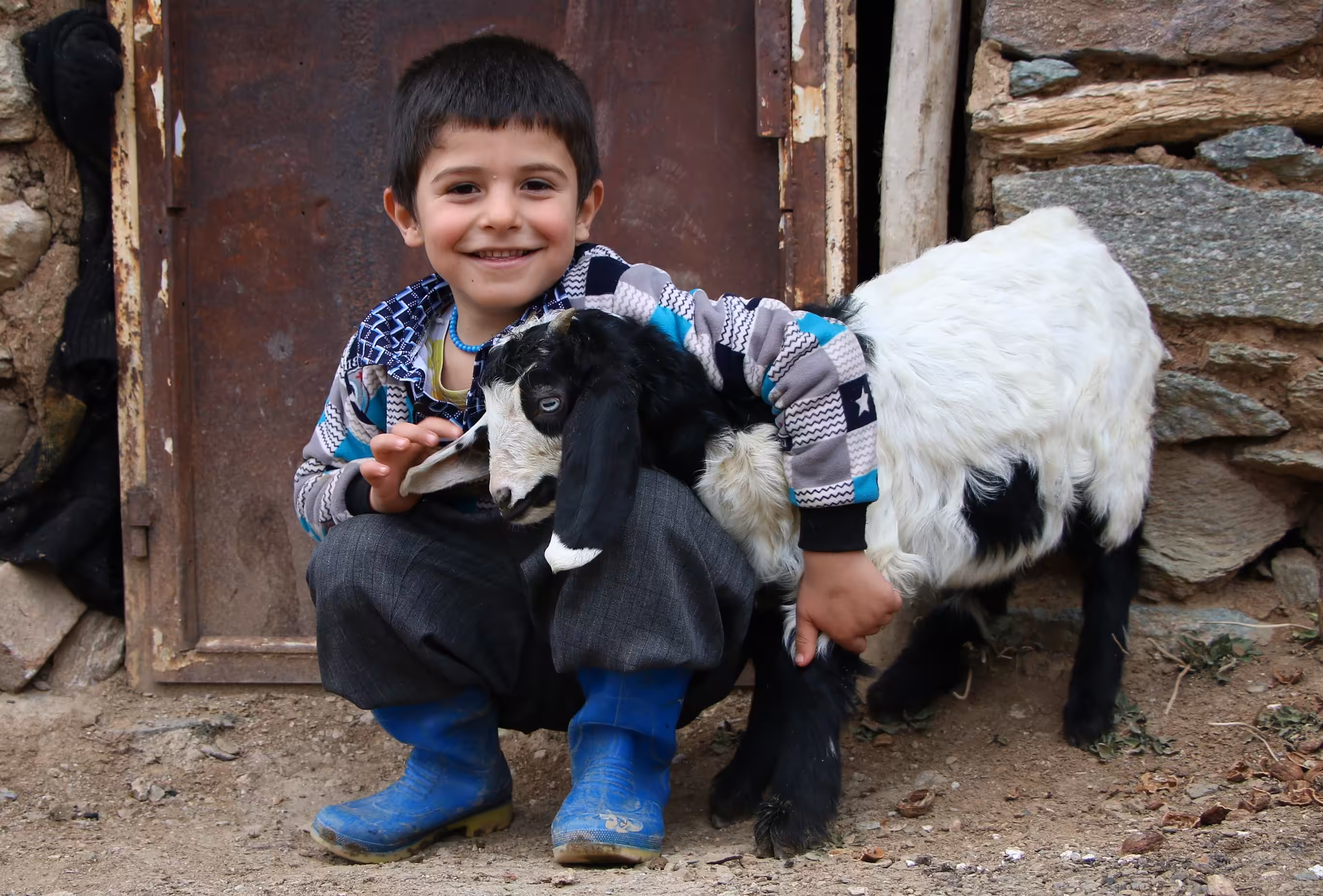 Souvenir photo of children