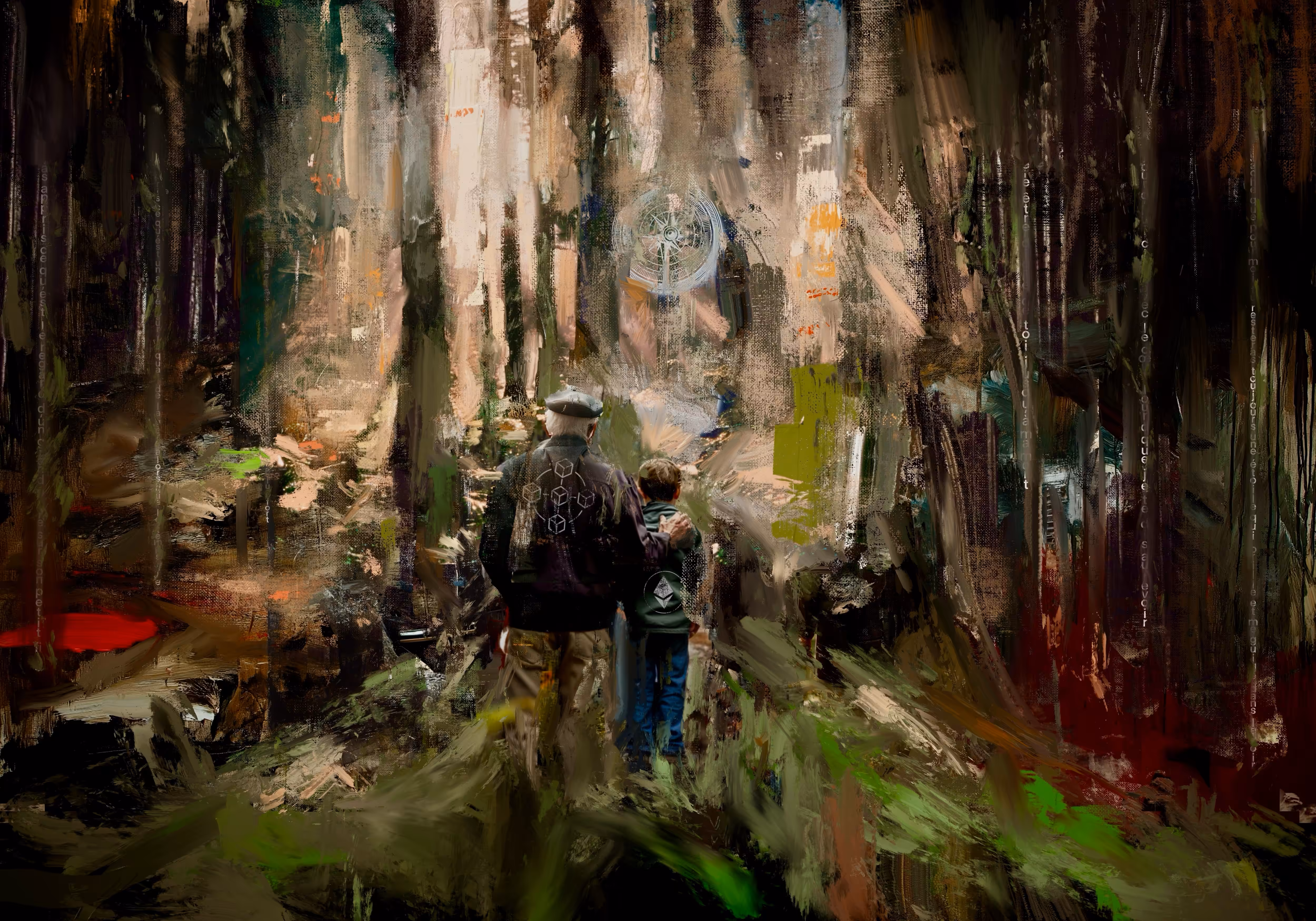 Eternal Guidance (Painting Study B)