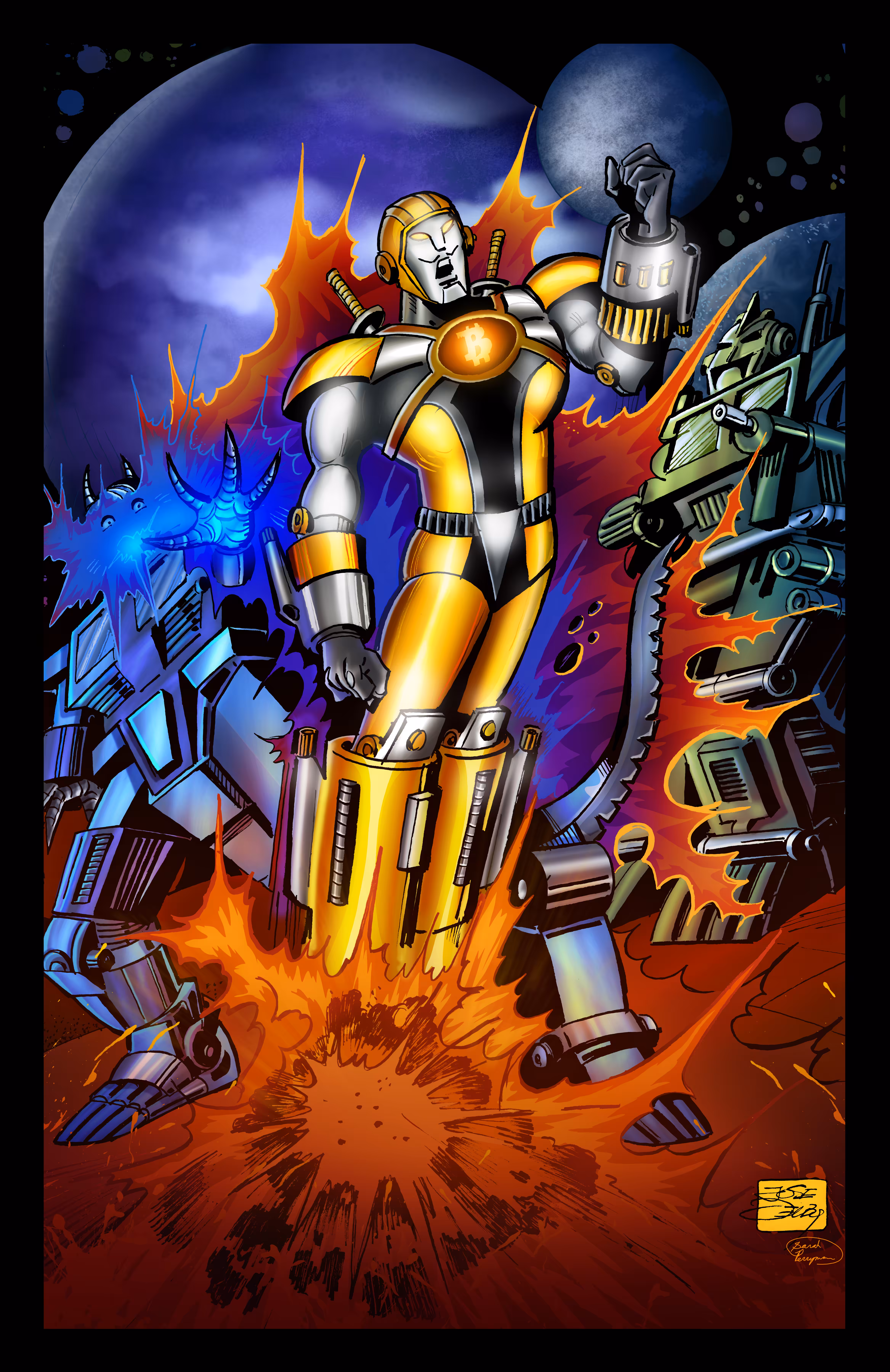 Satoshi The Creator Vs. The Metamachines #87/100