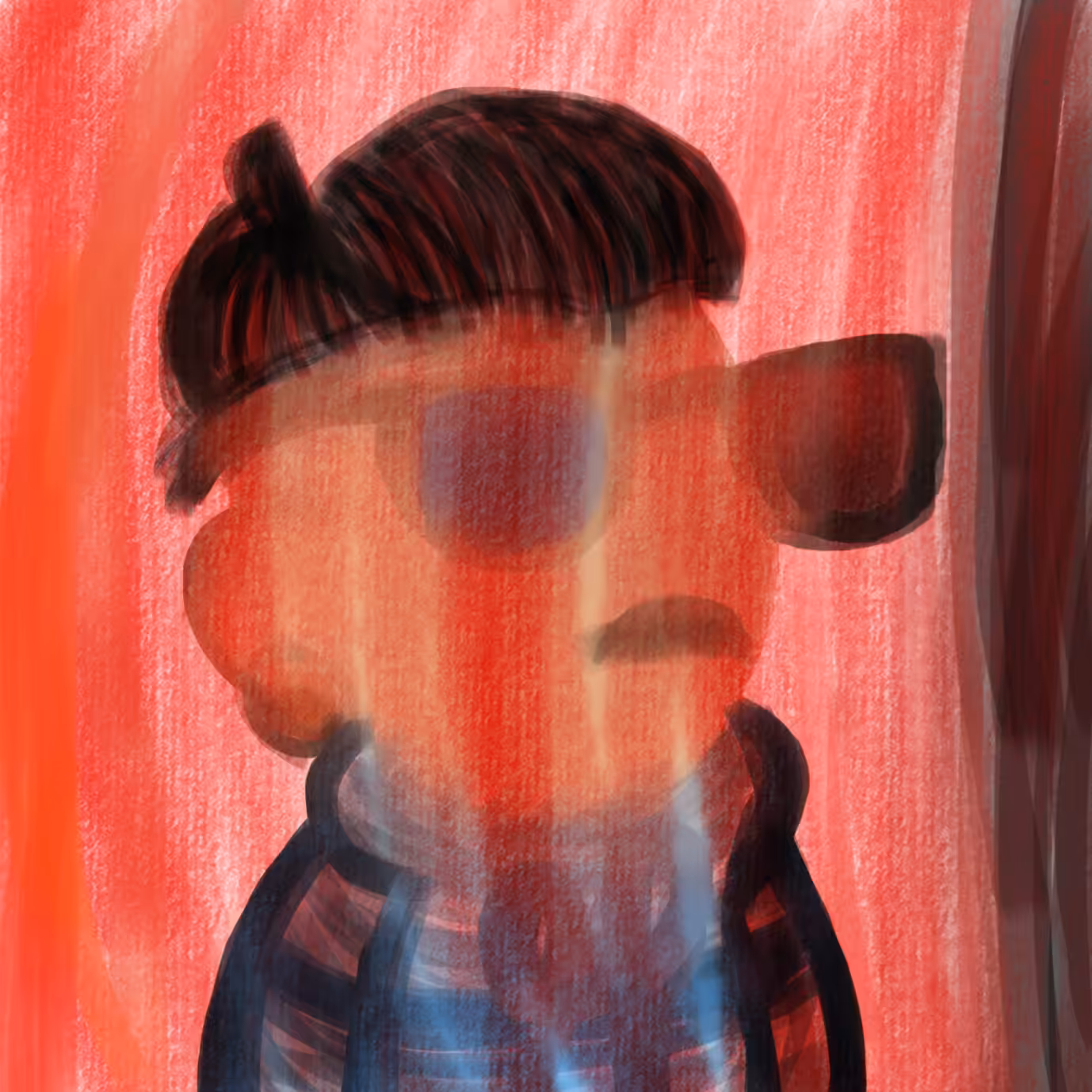Doodle acrylic