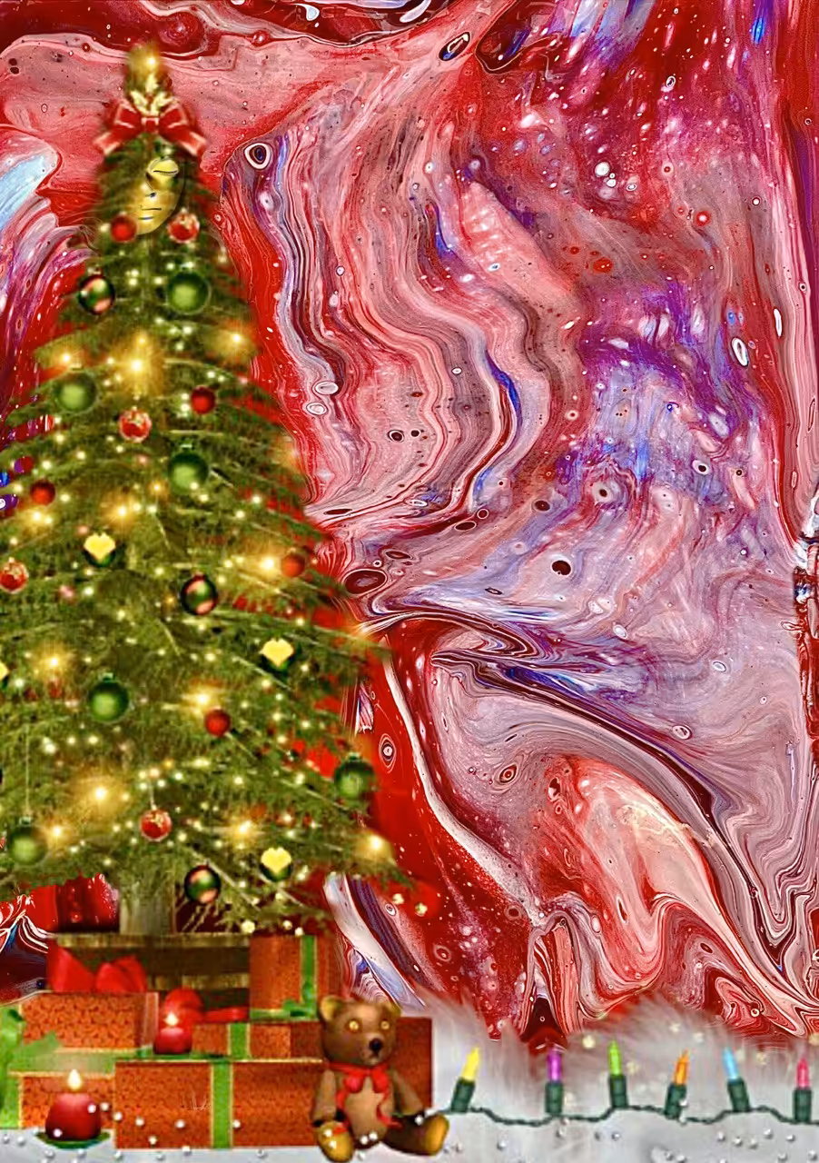 my abstract christmas
