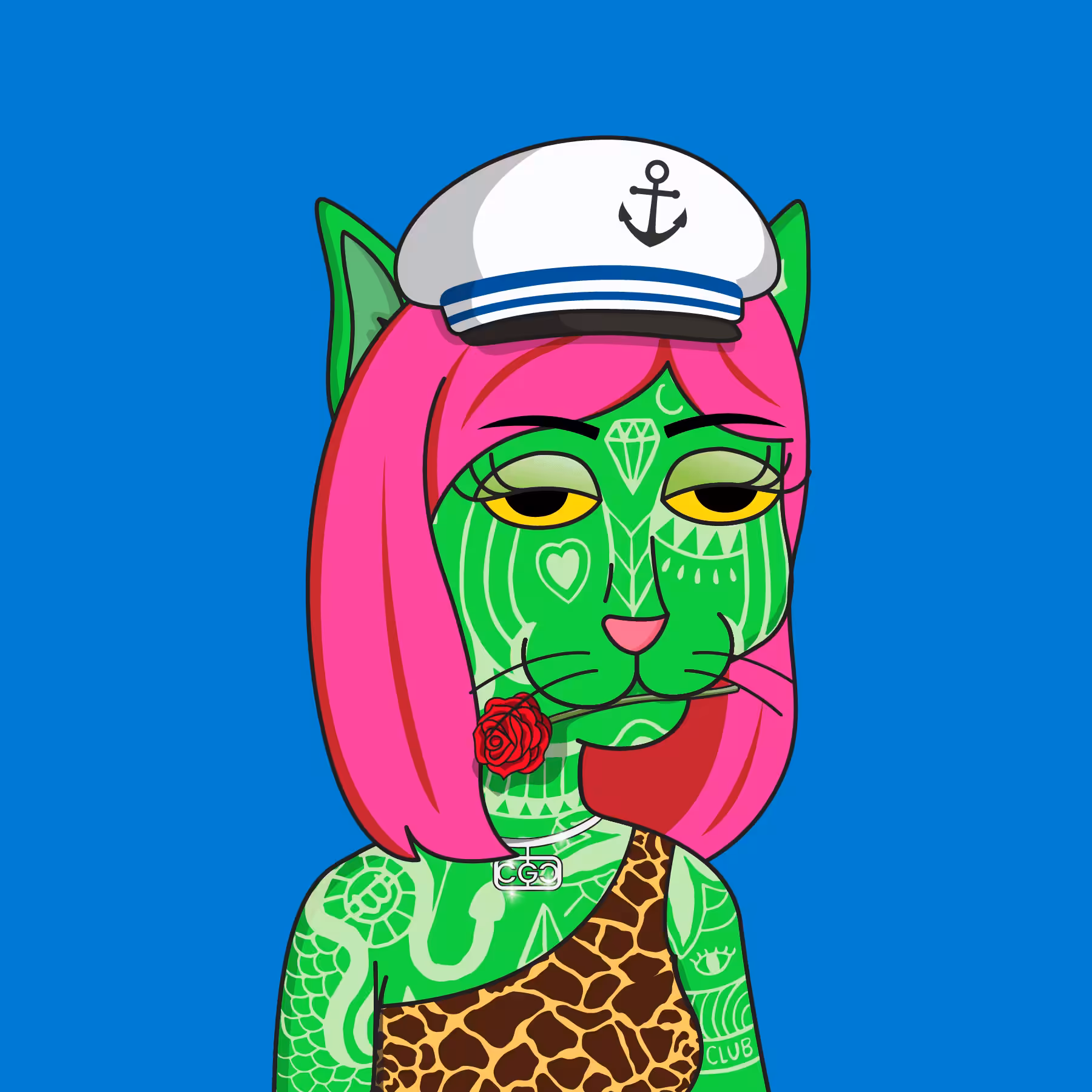 Girl Cat #112