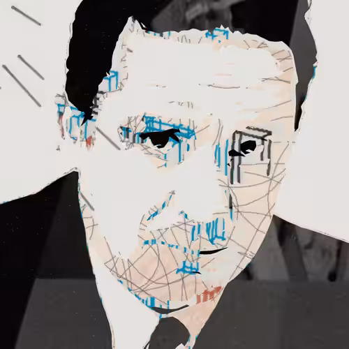 THE GENERATIVE PORTRAIT COLLECTION OF ROBERT MALLARY: Generative Portrait of Robert Mallary #163
