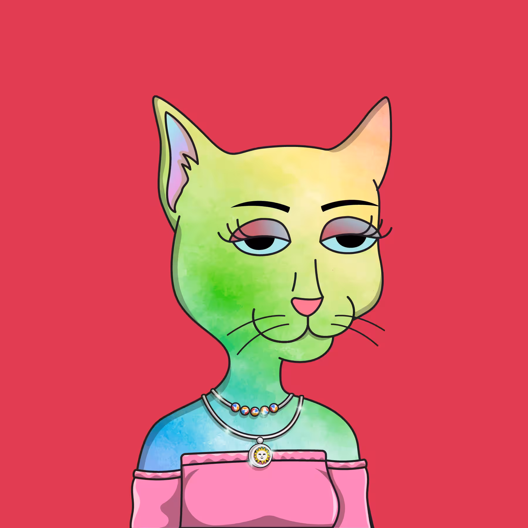 Girl Cats Club: Girl Cat #547