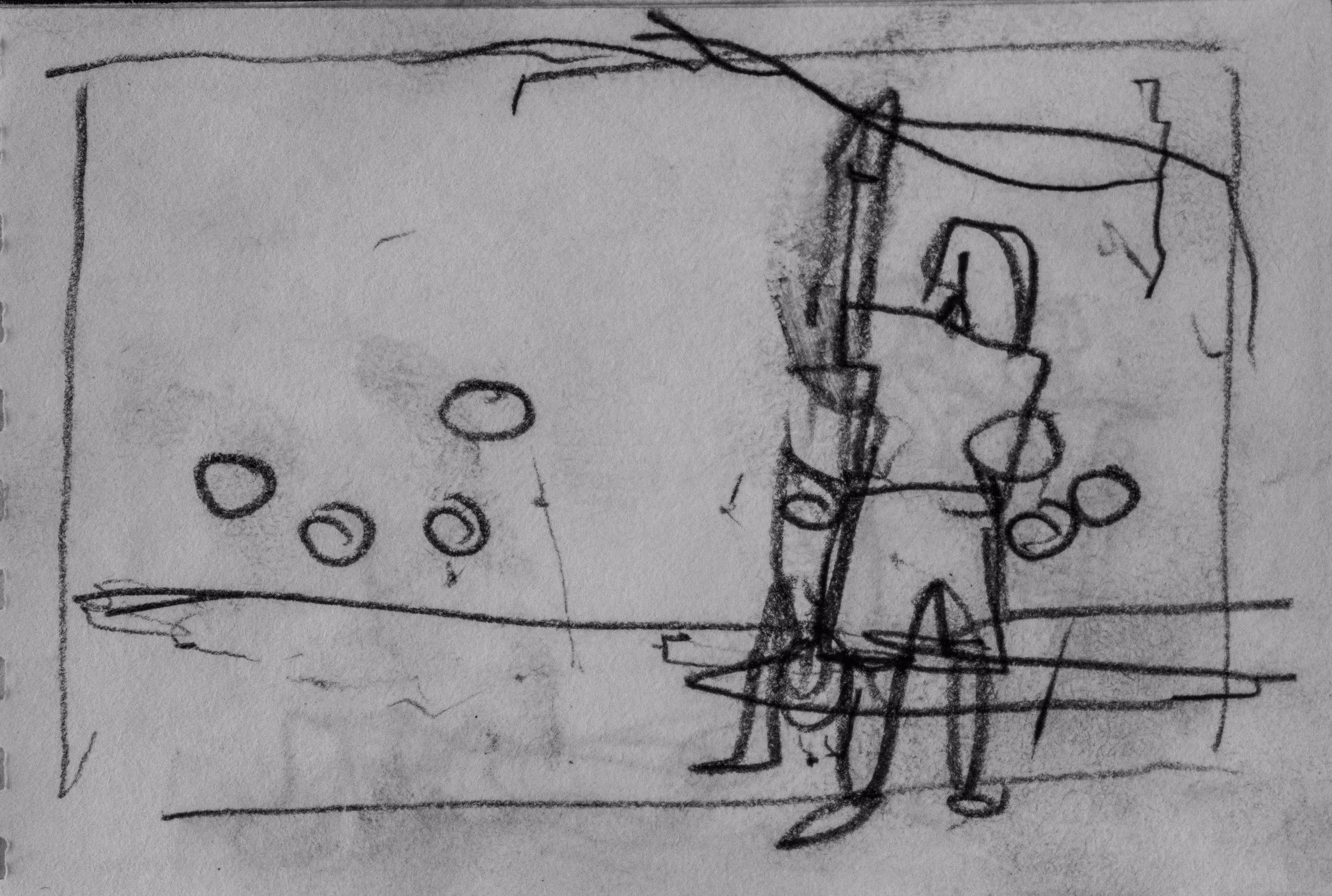 Hand Standing and Juggling Sketch