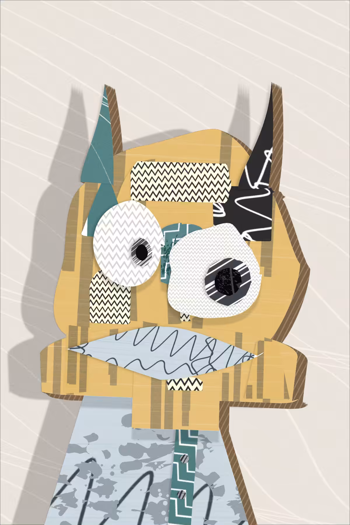 Paper People: Preview Studies: Paper People: Study 010