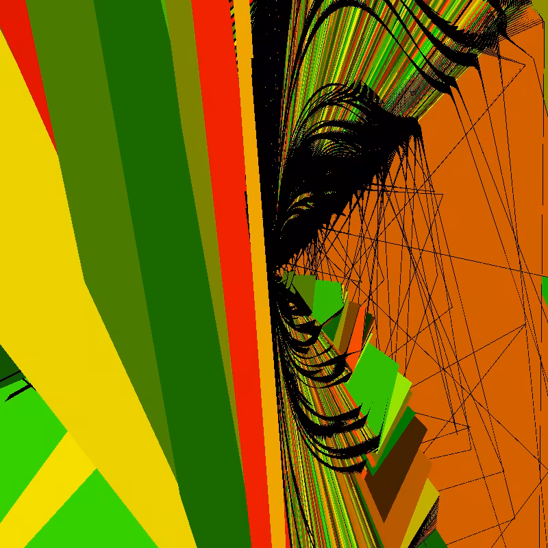 p5.js Descending a Staircase #49