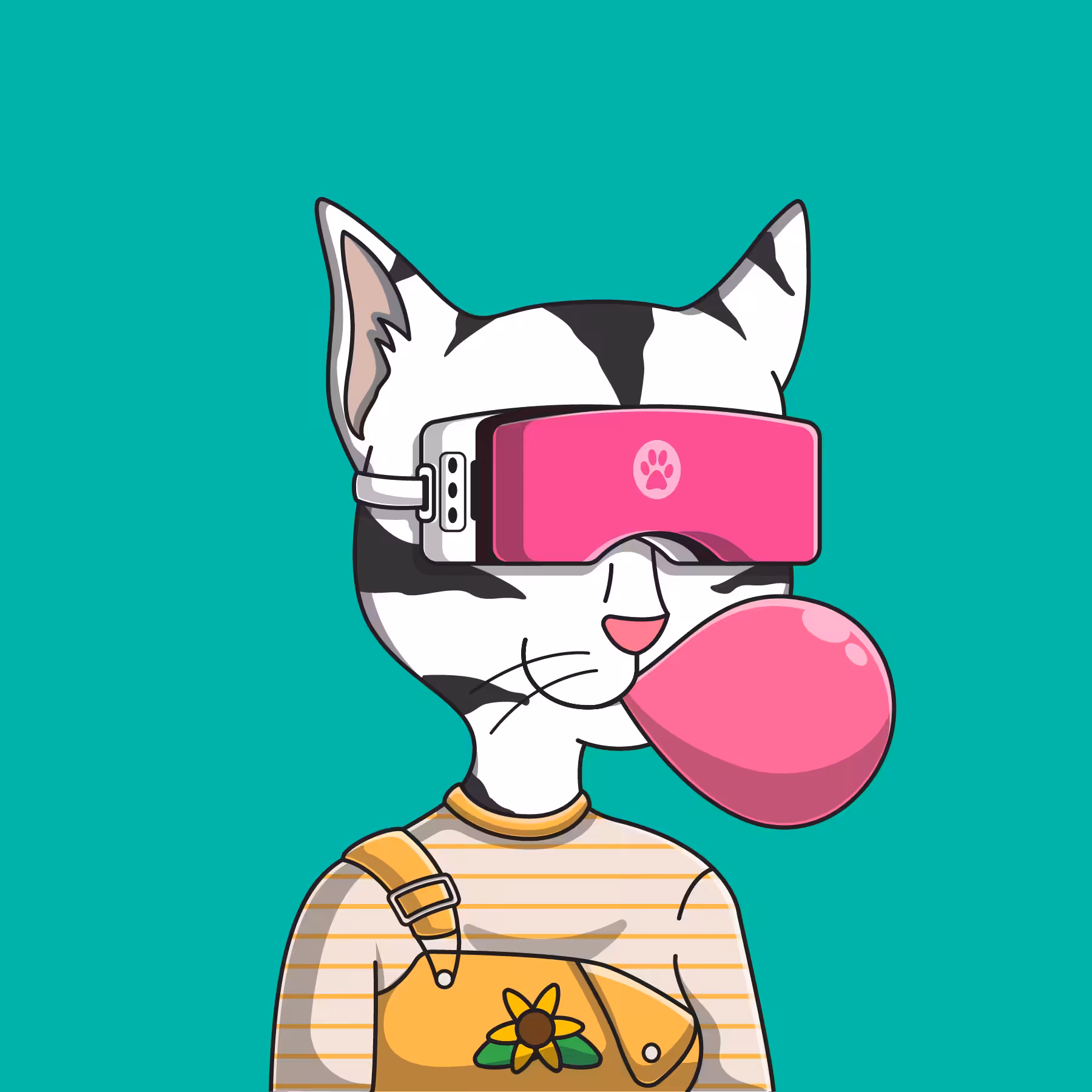 Girl Cat #384