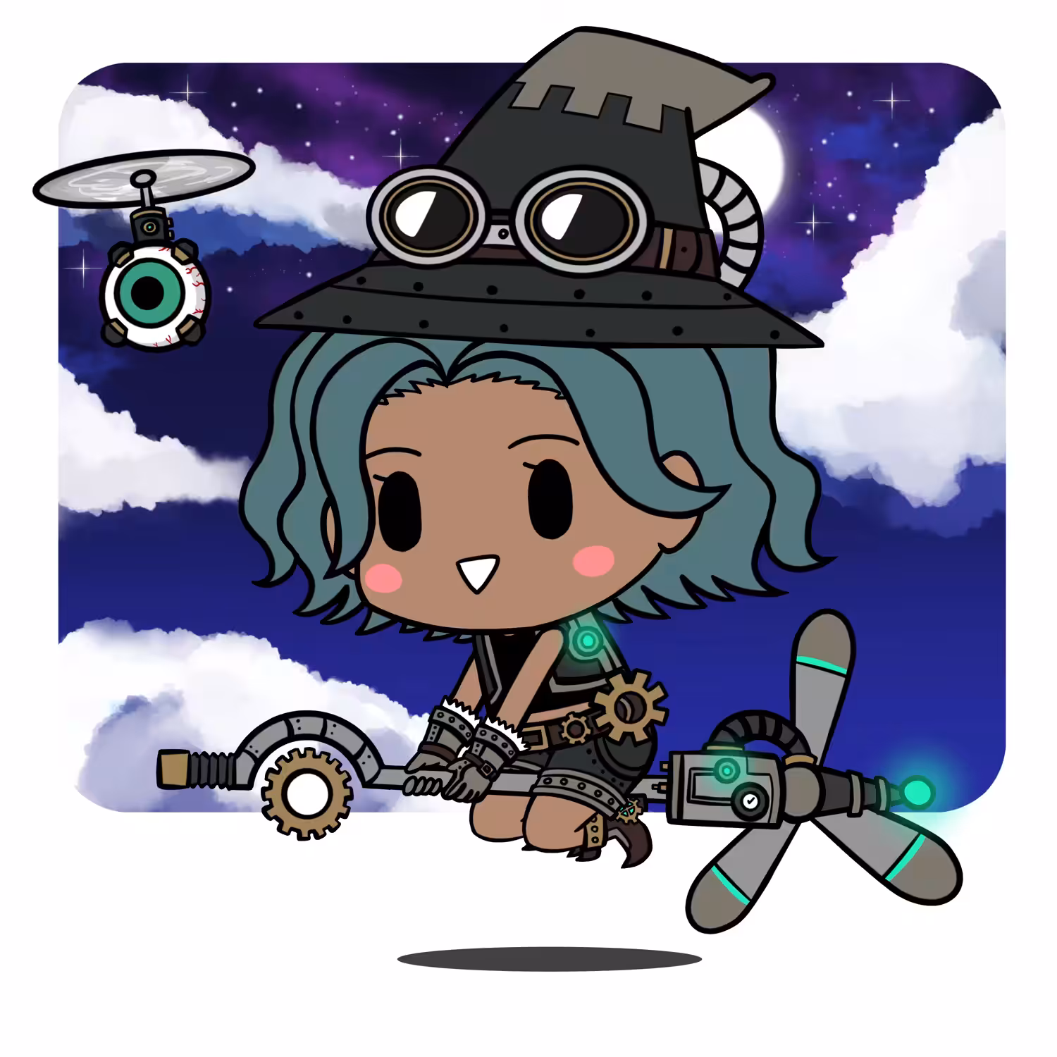 Go BaBy Go !! #185 [Inventor Witch - and The Broom]