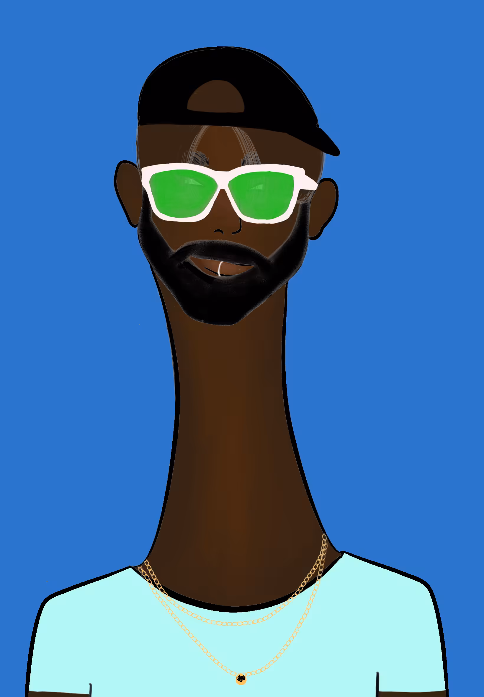 Long Neckie Fellas #1234