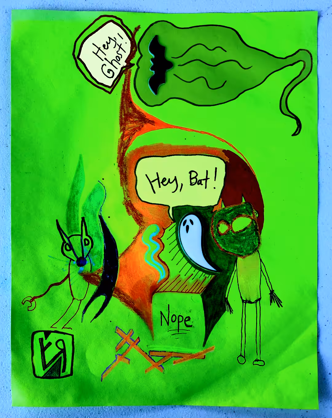 "Comrades" by Richard F. Yates (Holy Fool)
