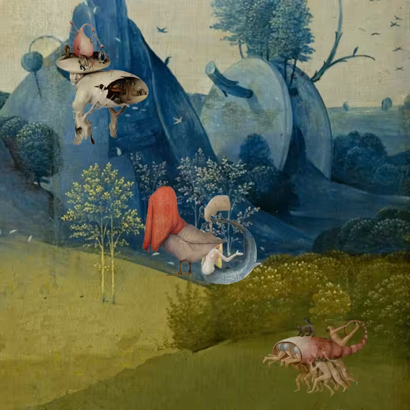 Bosch`s Creatures #48