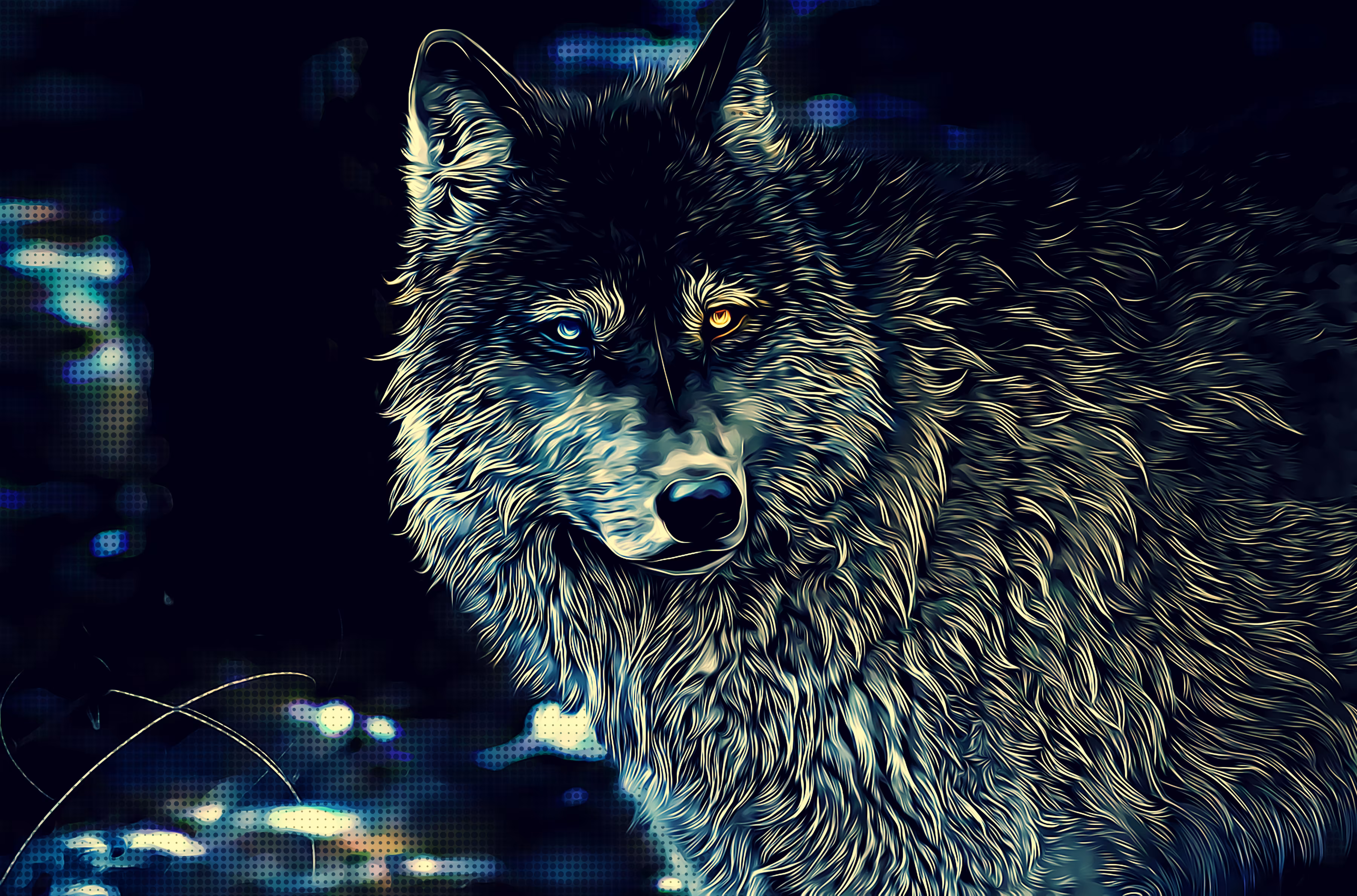 Amaruq The Gray Wolf