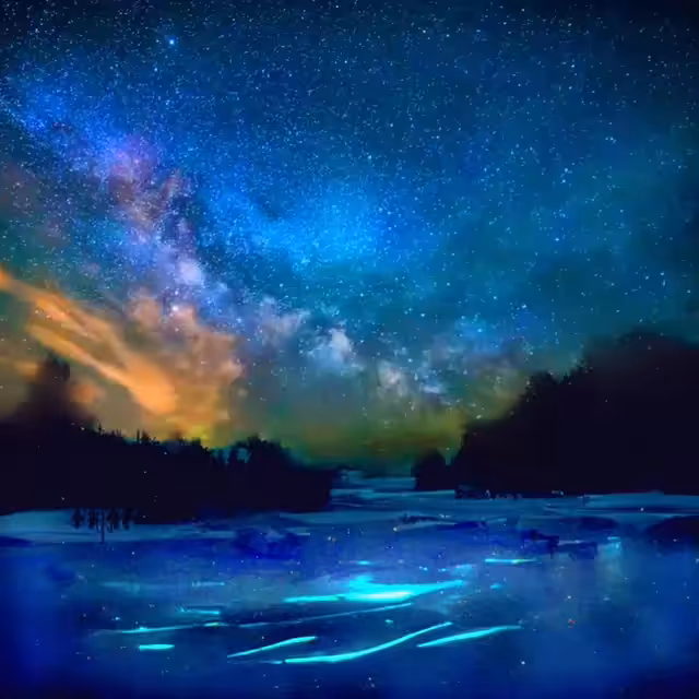 Dancing Night Sky