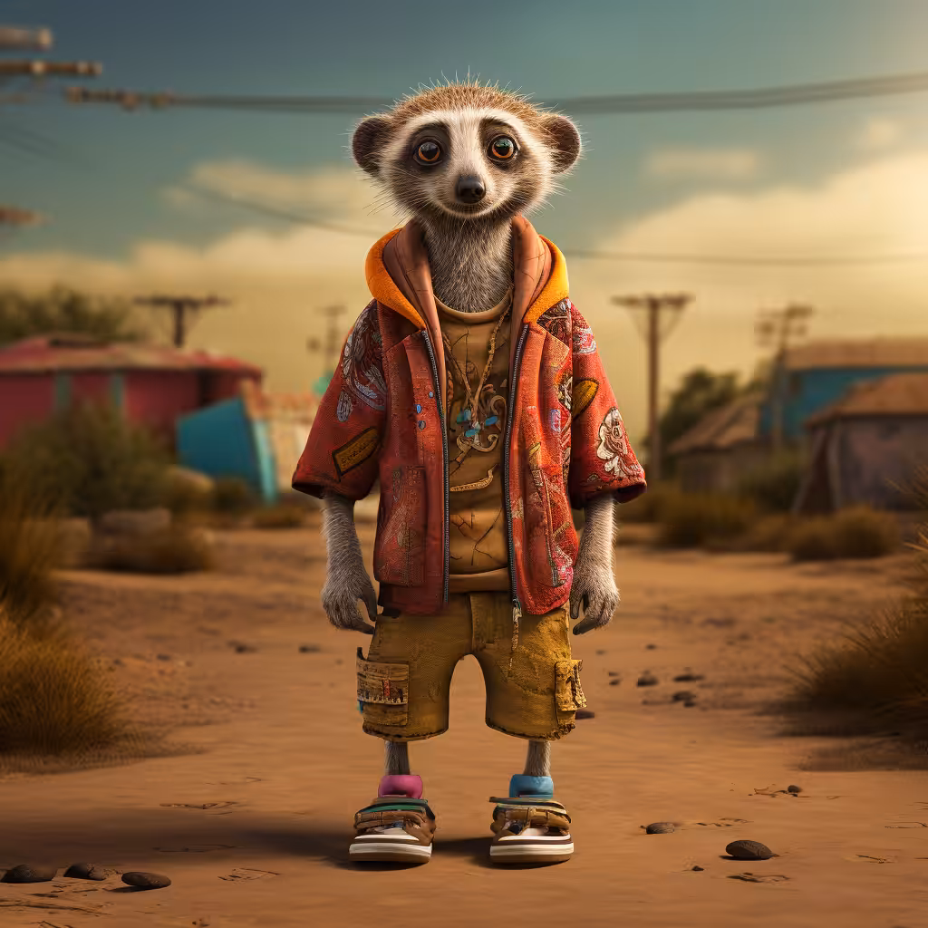 Hippie Meerkat Orion