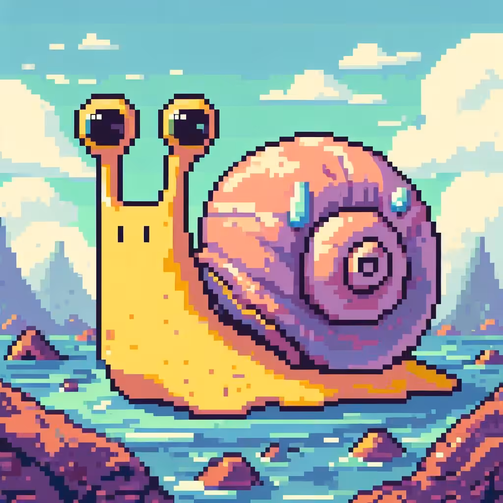 pixel snail 6