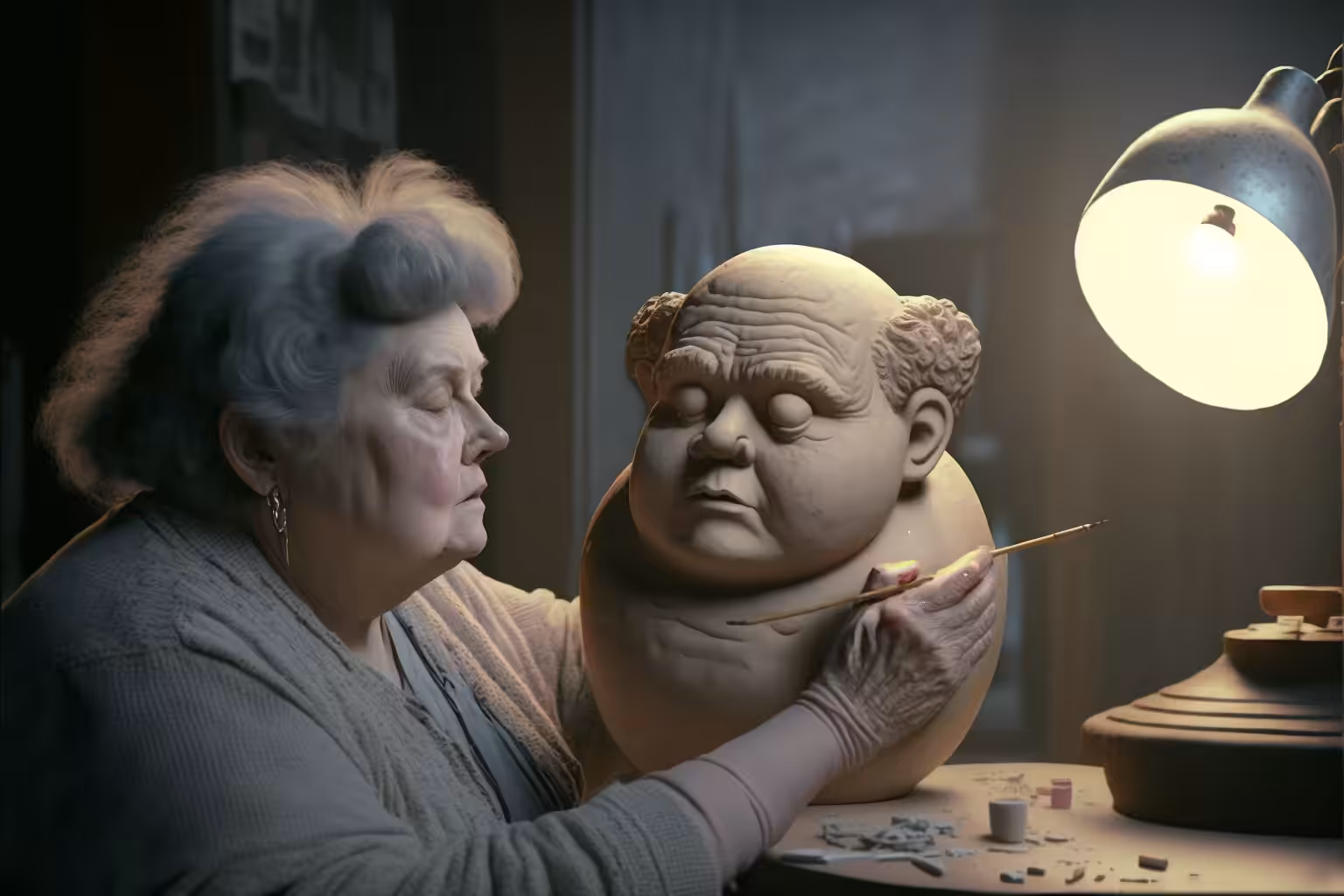 The childless artist