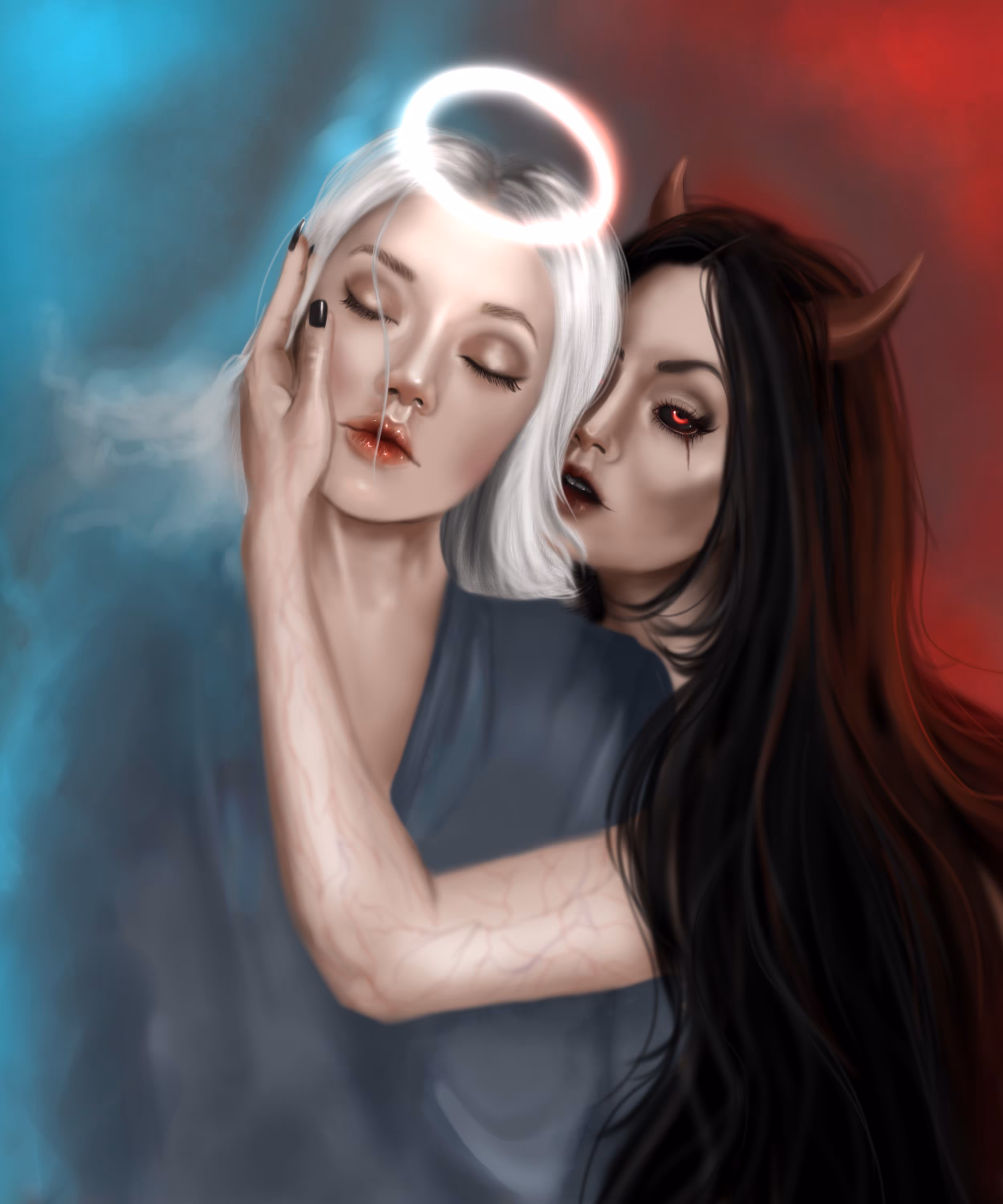Good and Evil.