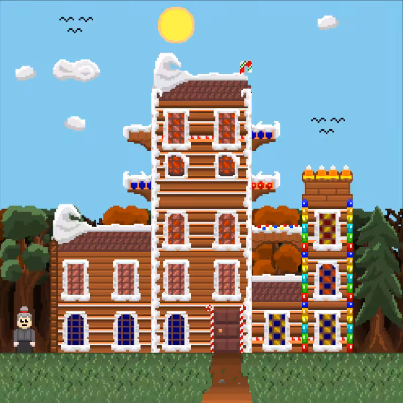 2D Mansion Candy House #99