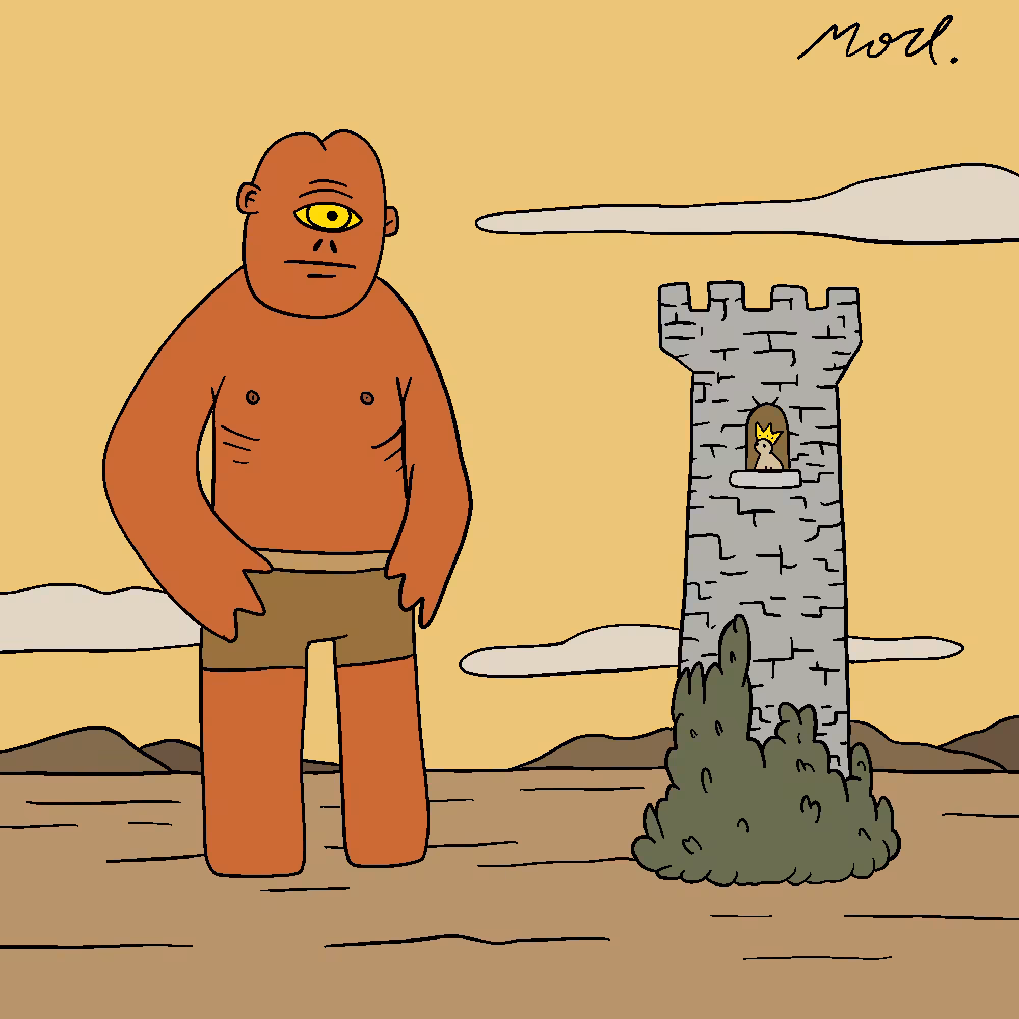 red giant meet the tower