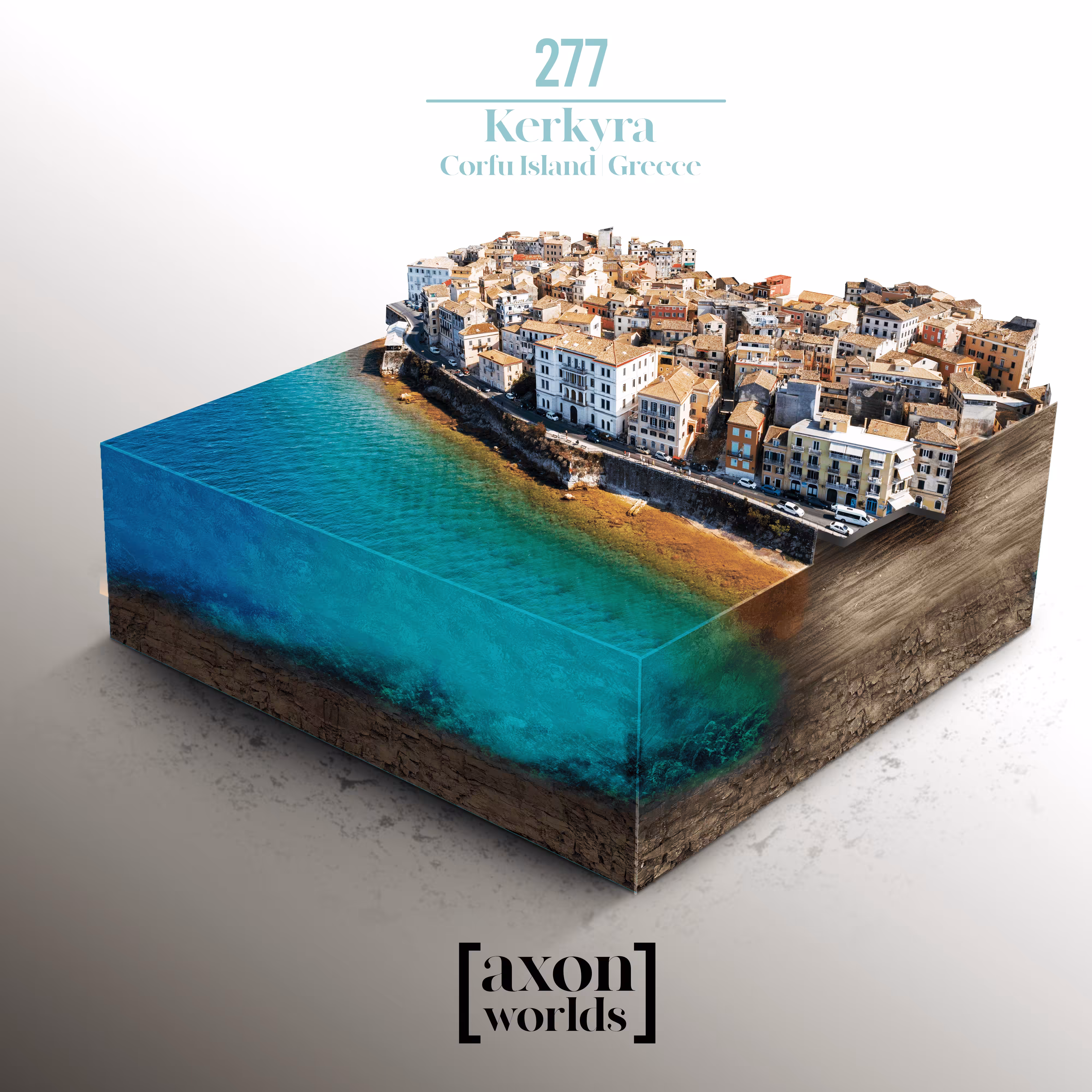 AXON WORLDS: AXON WORLD | 277/1423 | KERKYRA | CORFU ISLAND | GREECE | MICRO WORLD