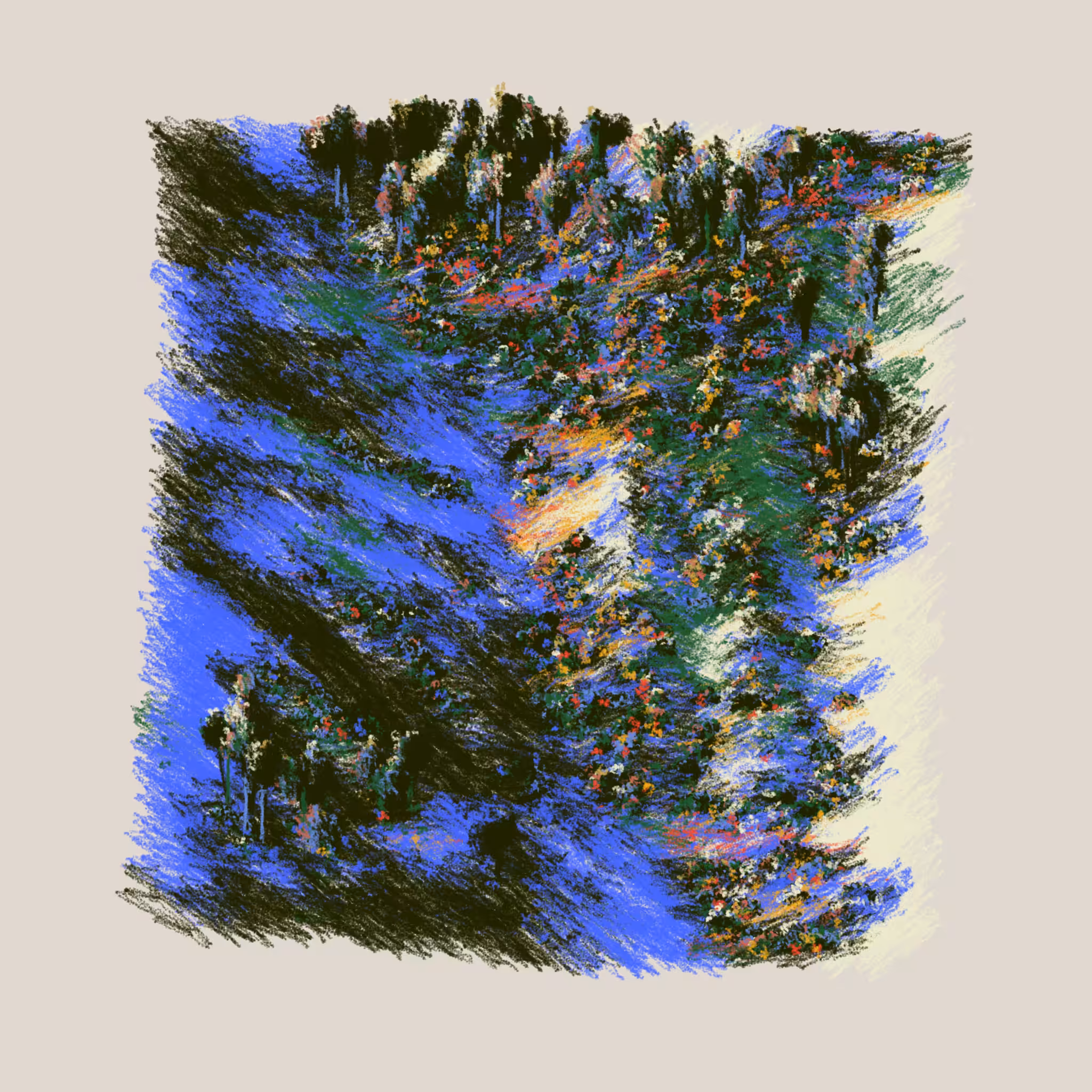 Eucalyptus and Sagebrush #129