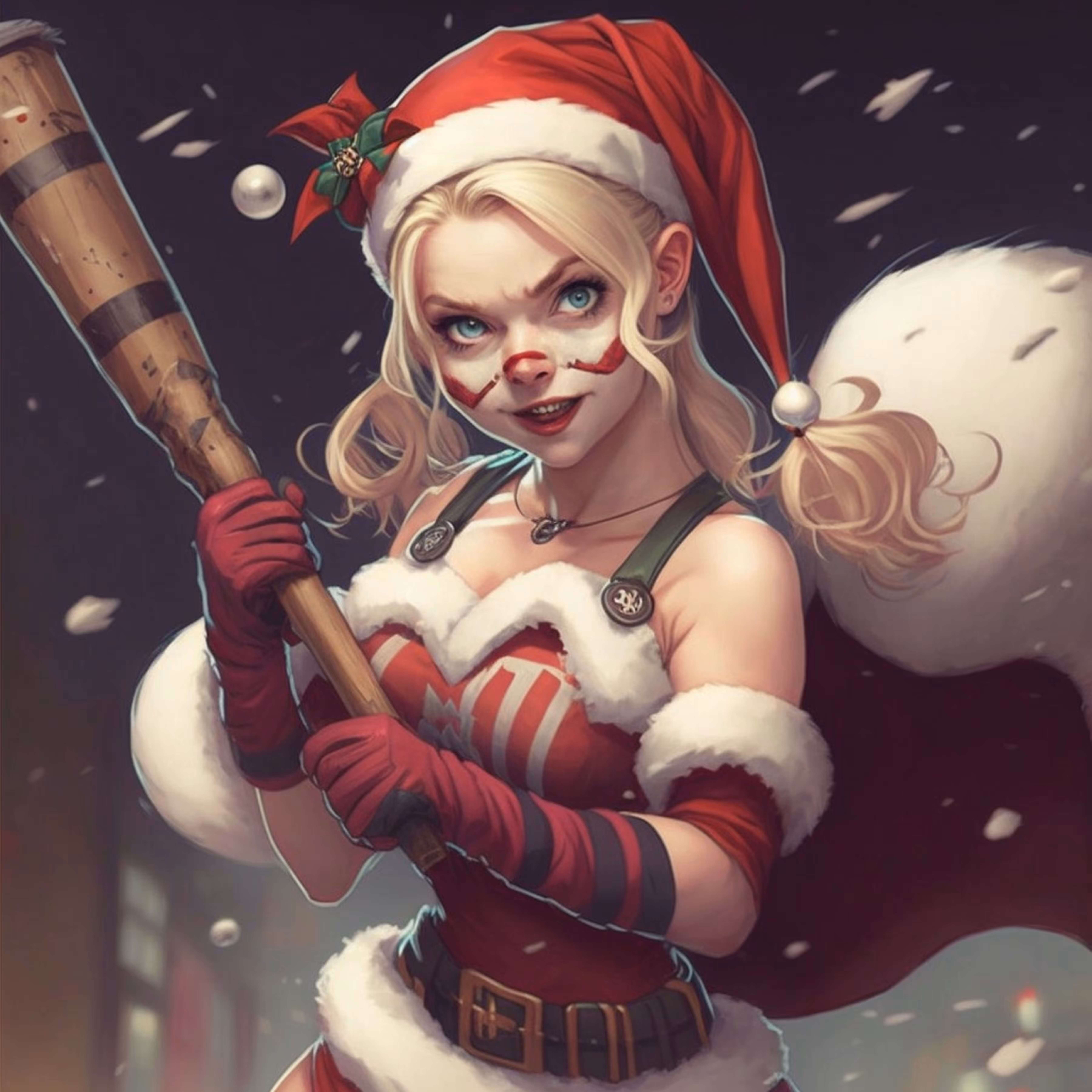 Sexy Santa No. 7 by Nympho.tez the Artist iNympho.com