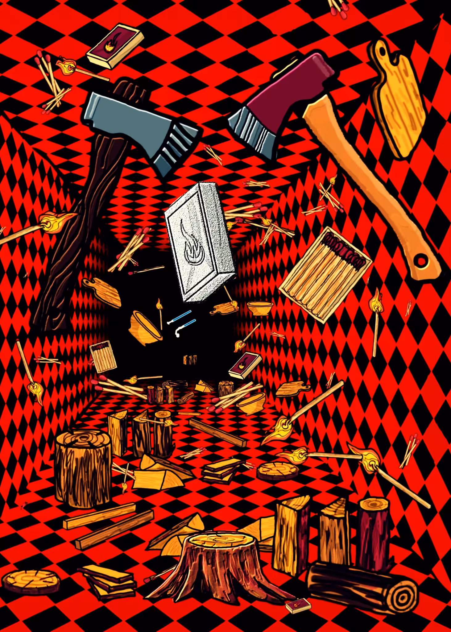 🪓 🔥 🪵 Matches and Axes 🪓 🔥 🪵