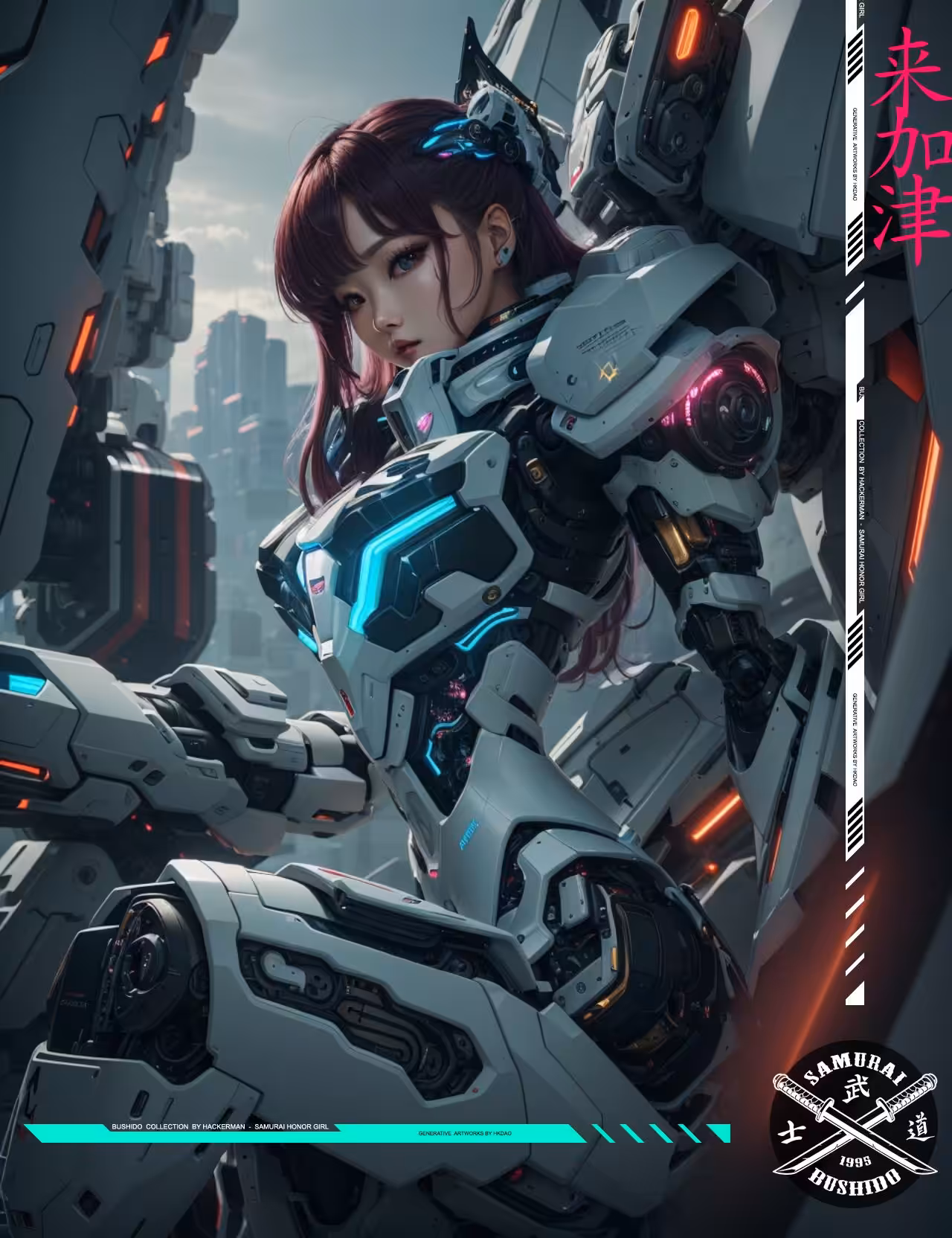 ⭐️BUSHIDO MECHA⭐️  #9544
