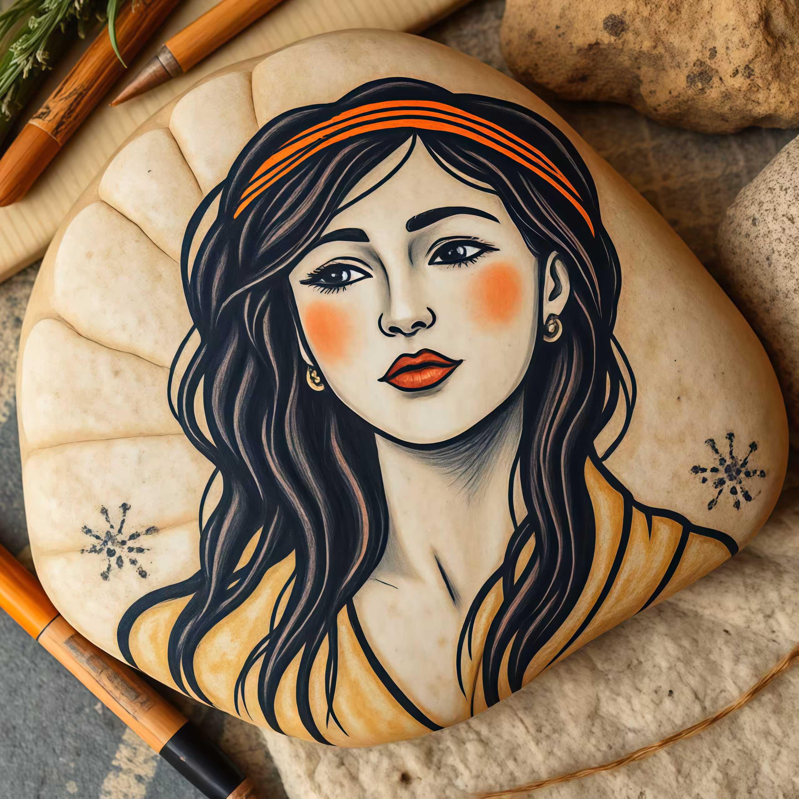 Stone painter