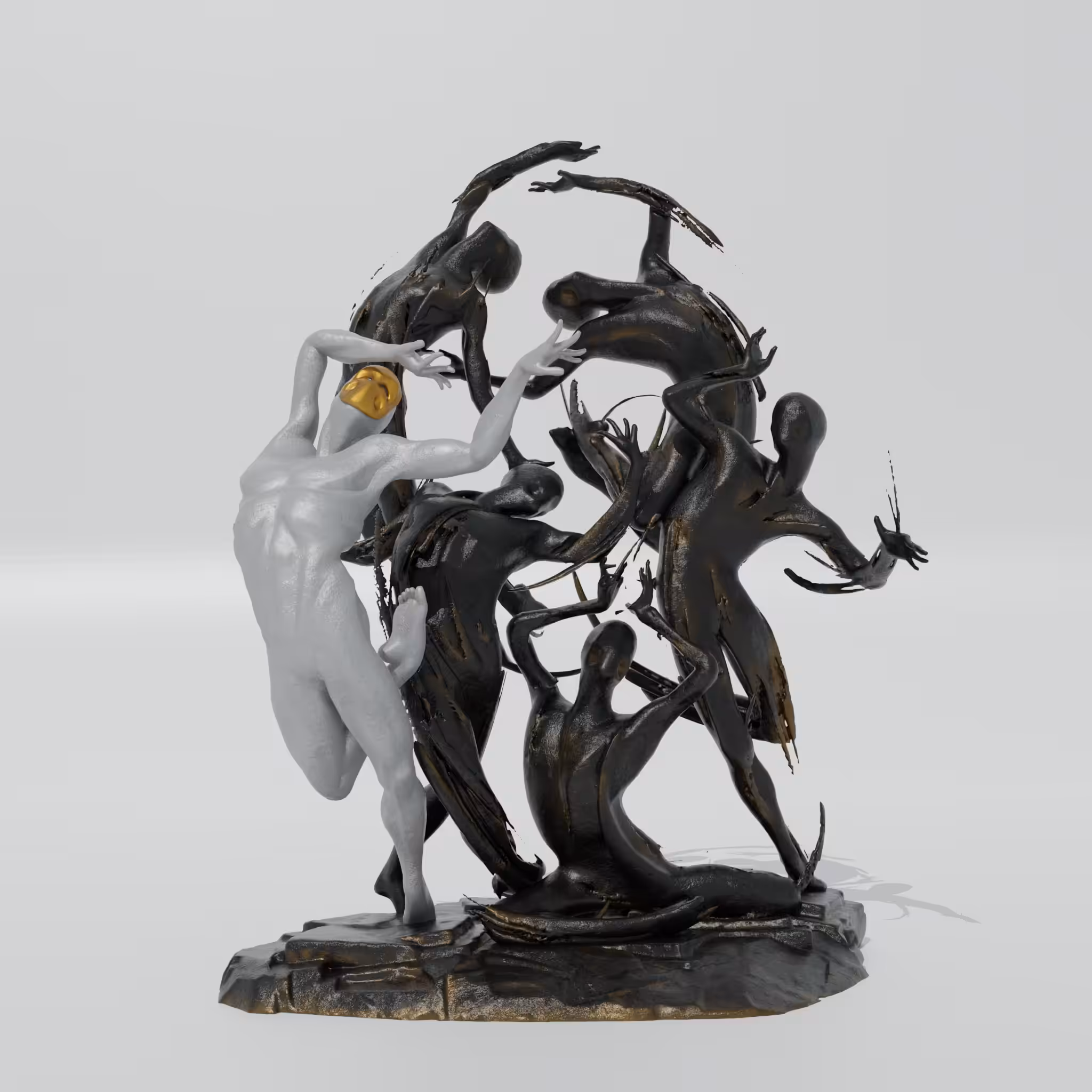 Act I. Realization - Sculpture: Act IV. Delusion - Full collection