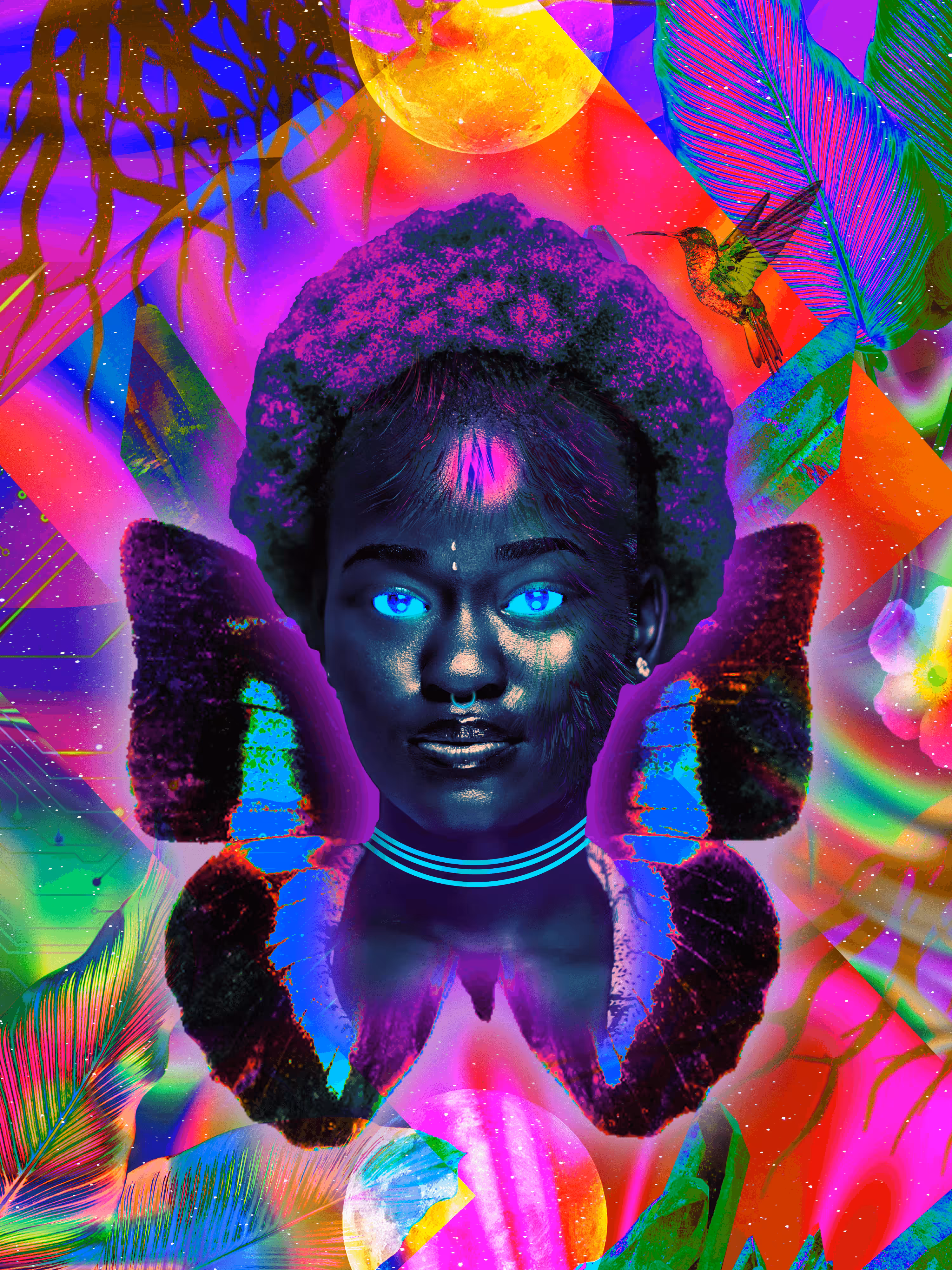 Neon shapes vol.9 