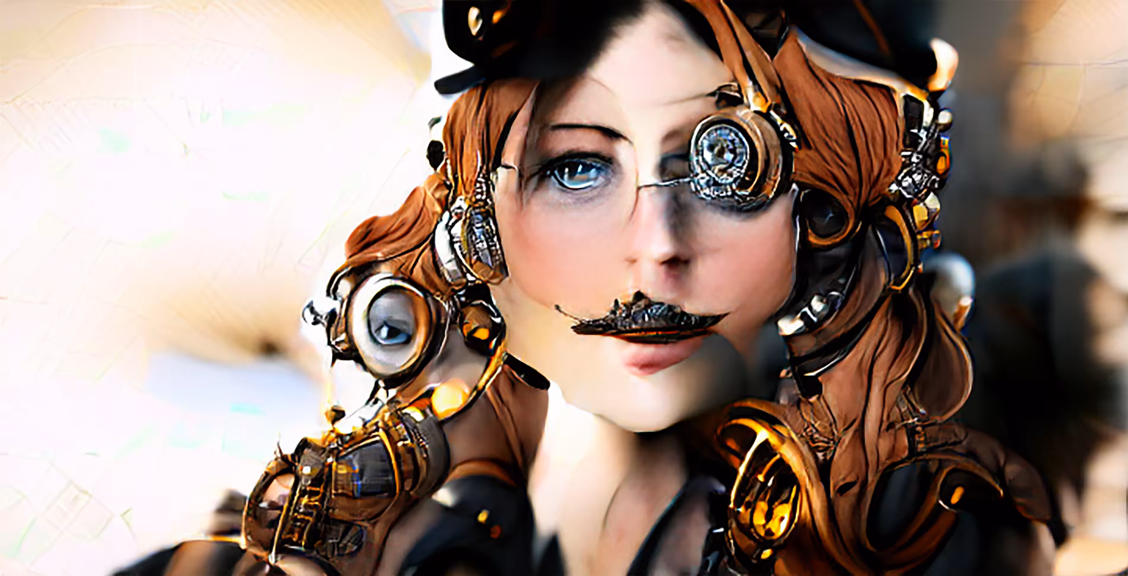 Steampunk girl #7
