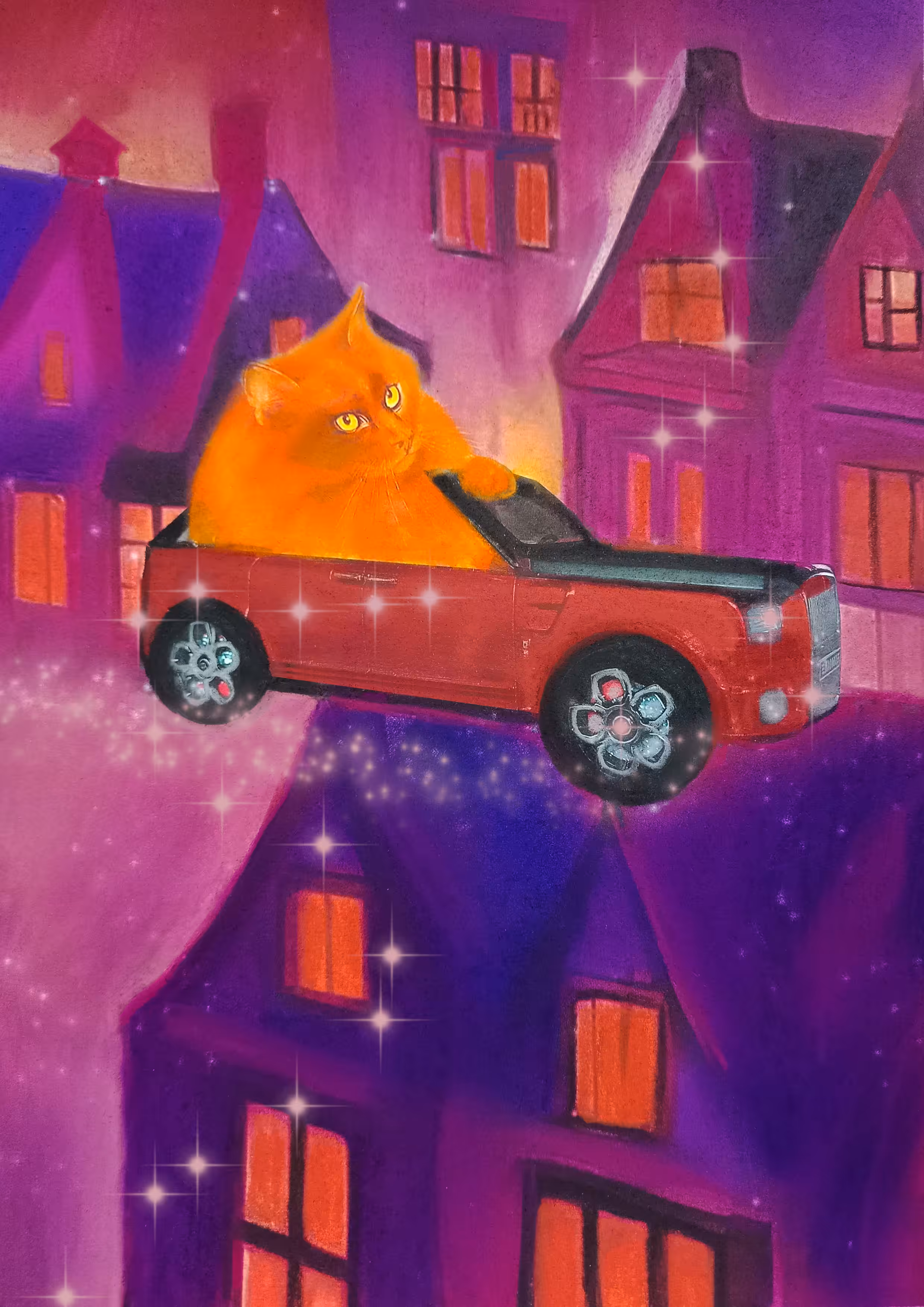 cats&another beautiful pets: Big City lights 