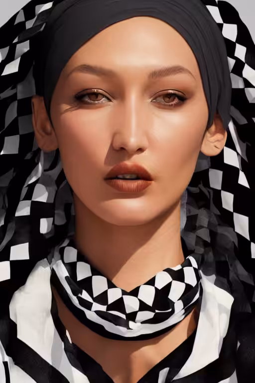 Keffiyeh Couture #1 