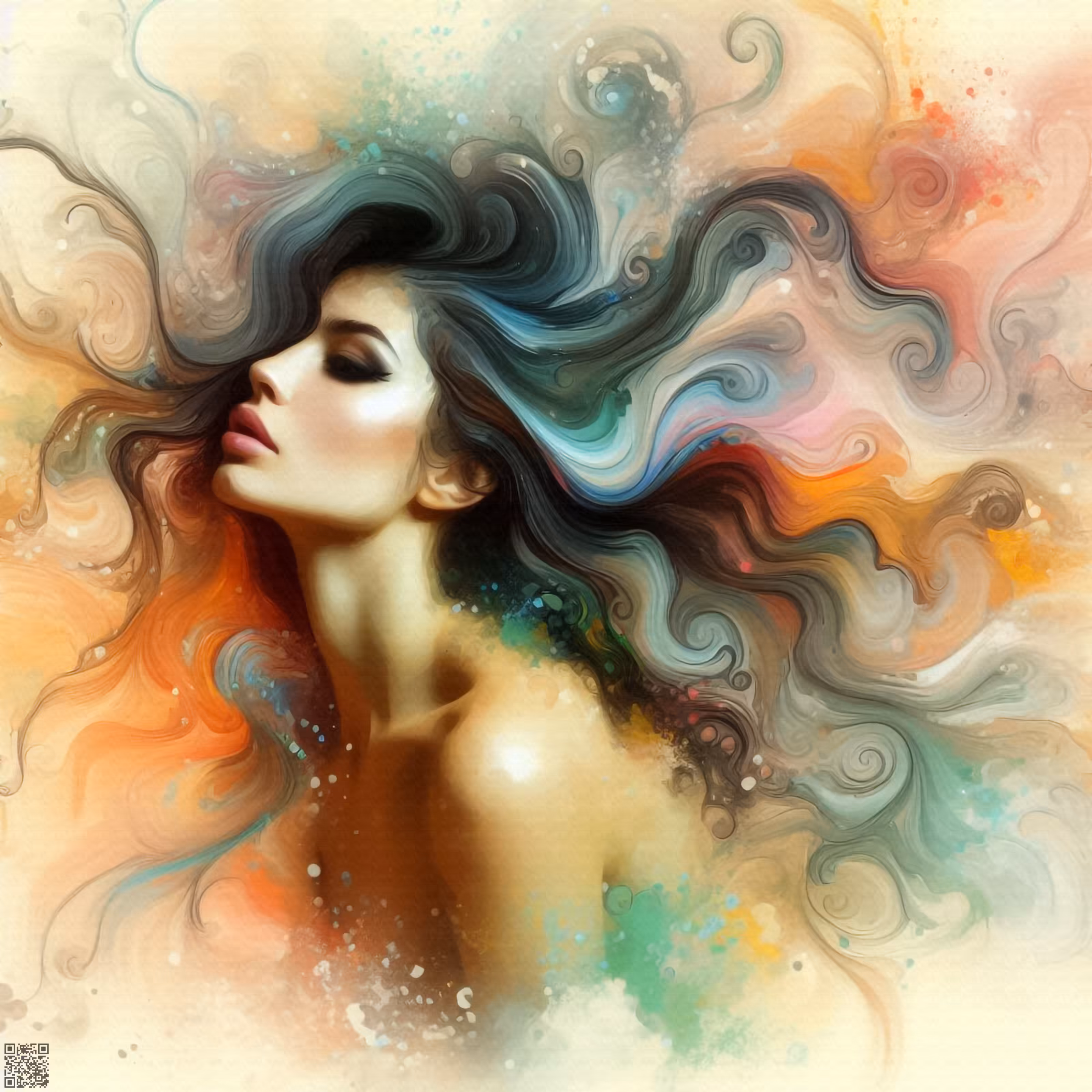 🎨Feminine Beauty in Paint#5