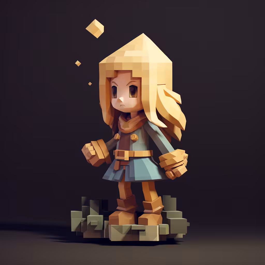 Tez Pixel Figure #111