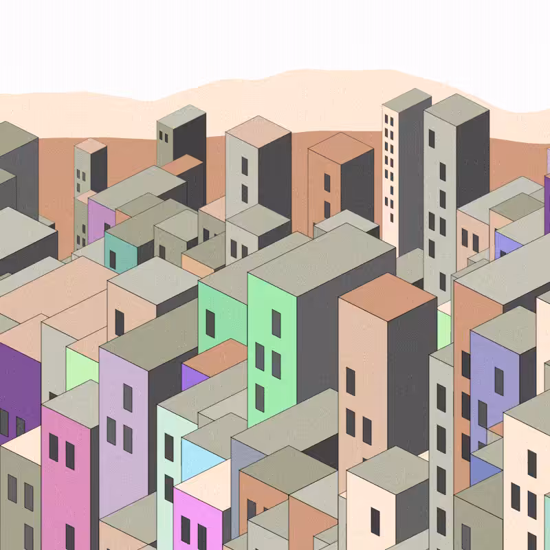Coloured City #15