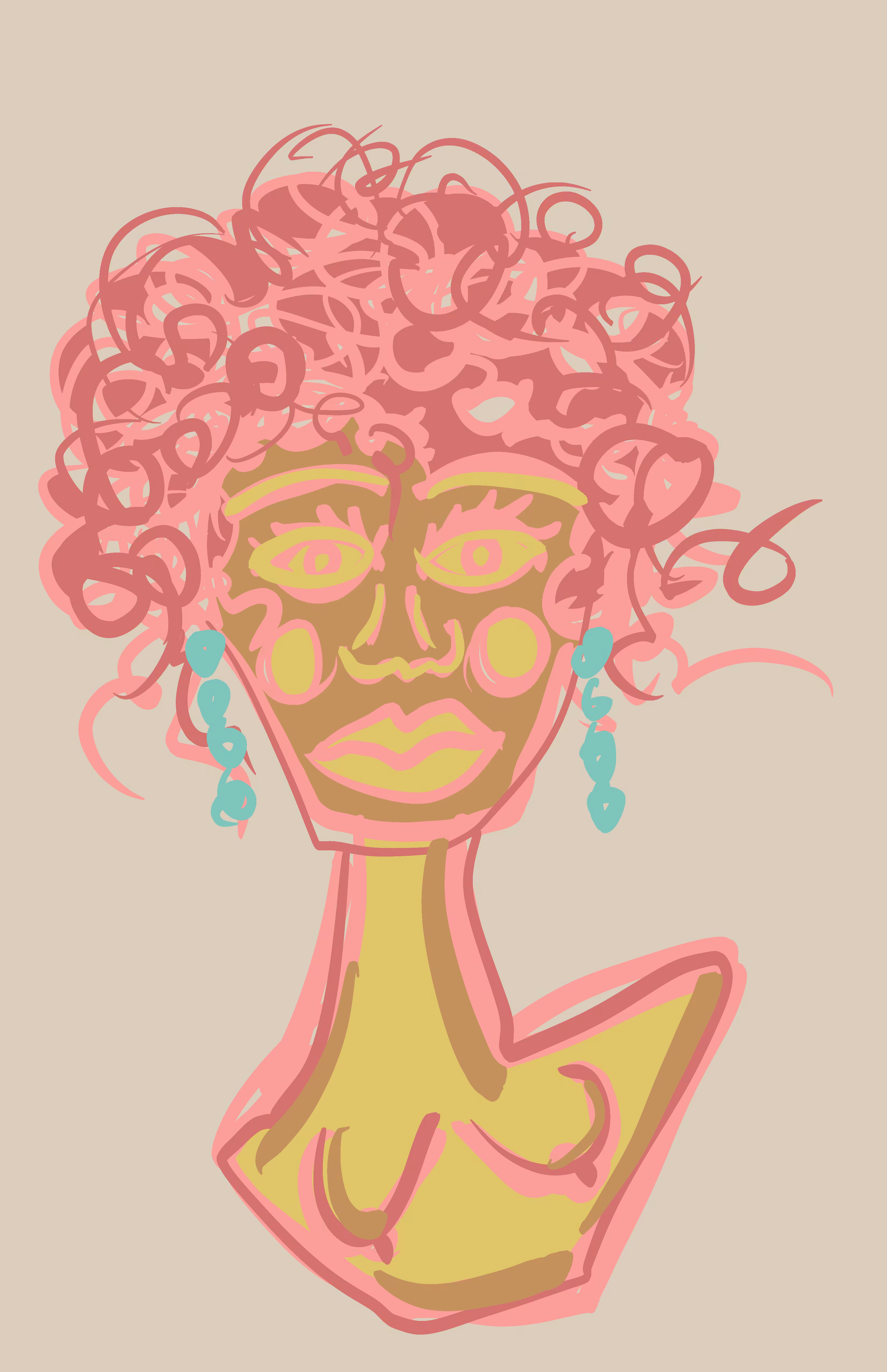 PASTEL BUST 