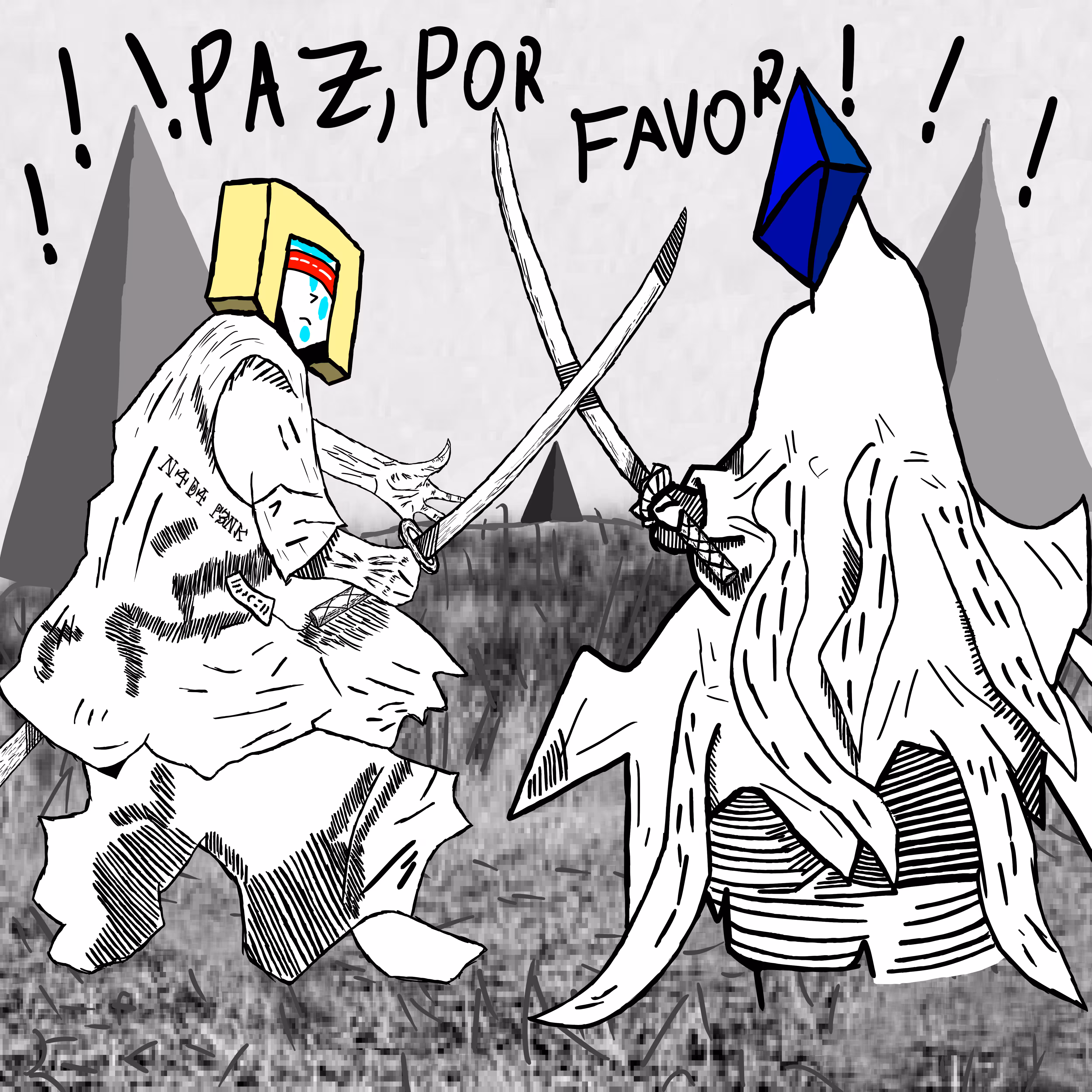 Please, Peace! / Paz, por favor!