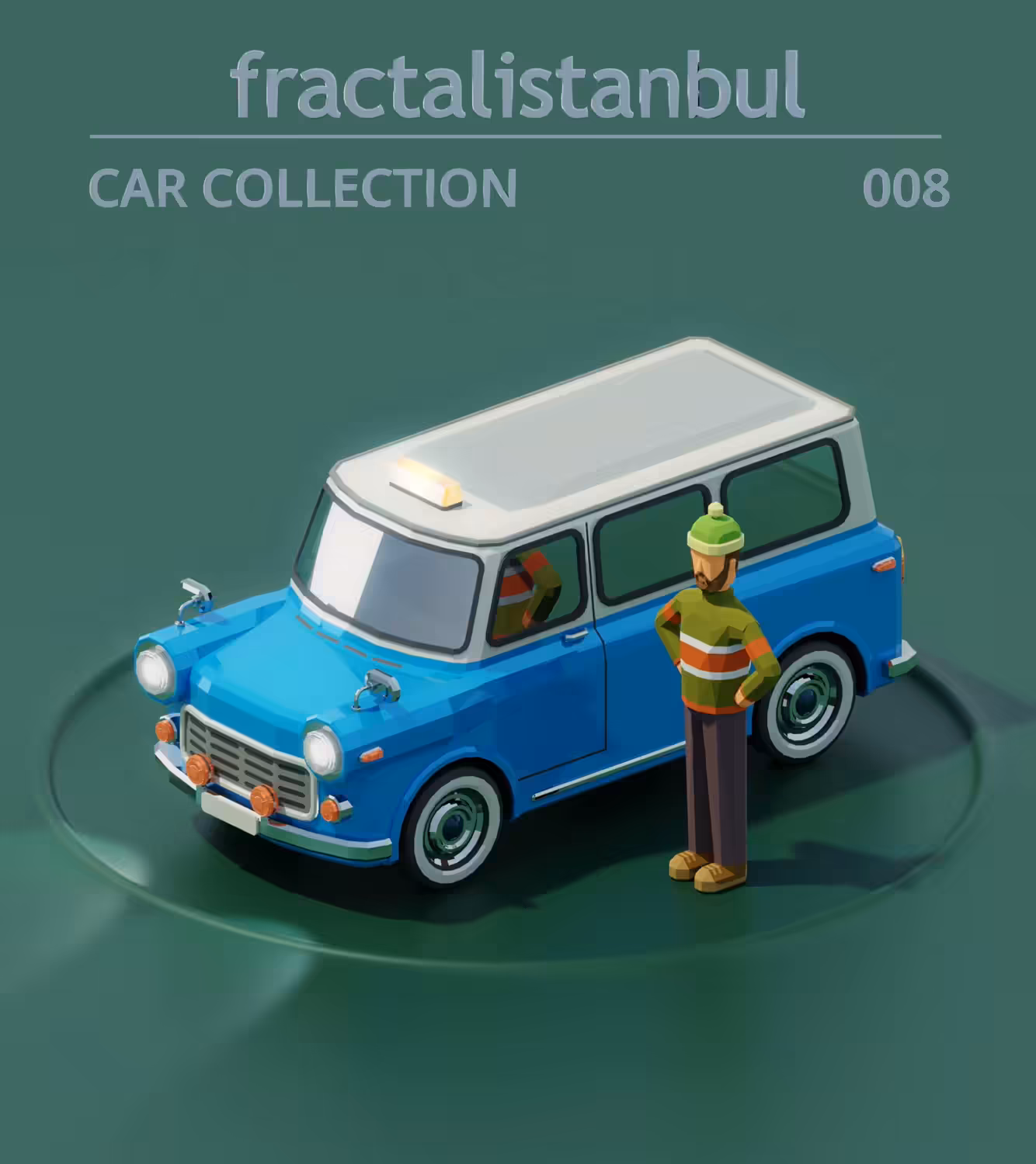 Car 008 - Blue 03/10