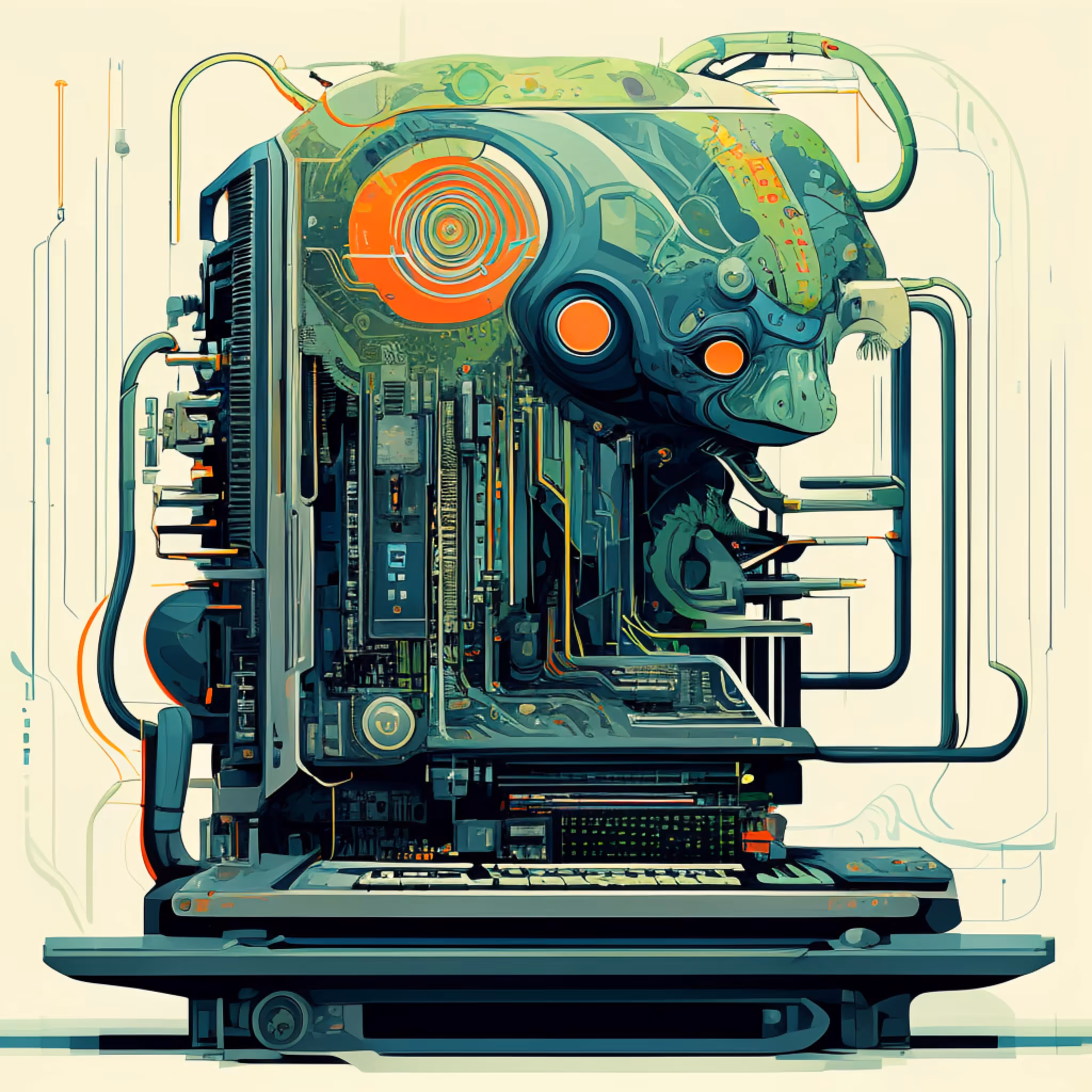 cybernetic symbiosis #13