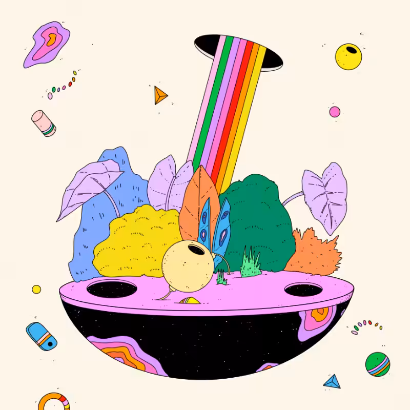 🌈🌴🪐 #247