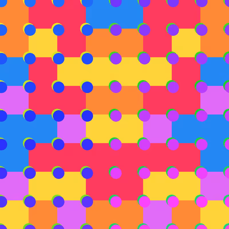 Squares and dots #20