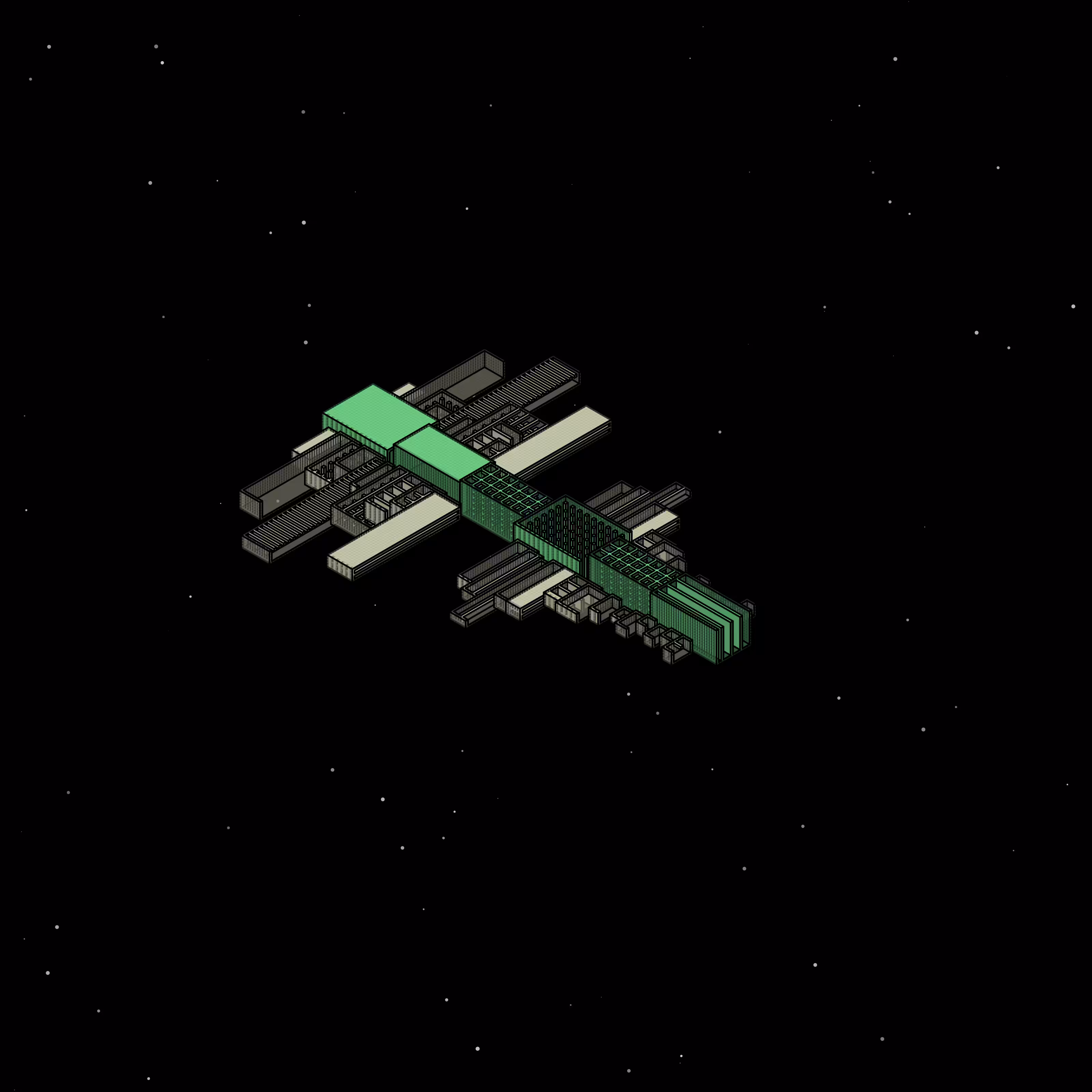 Arcadia #Spaceship #124