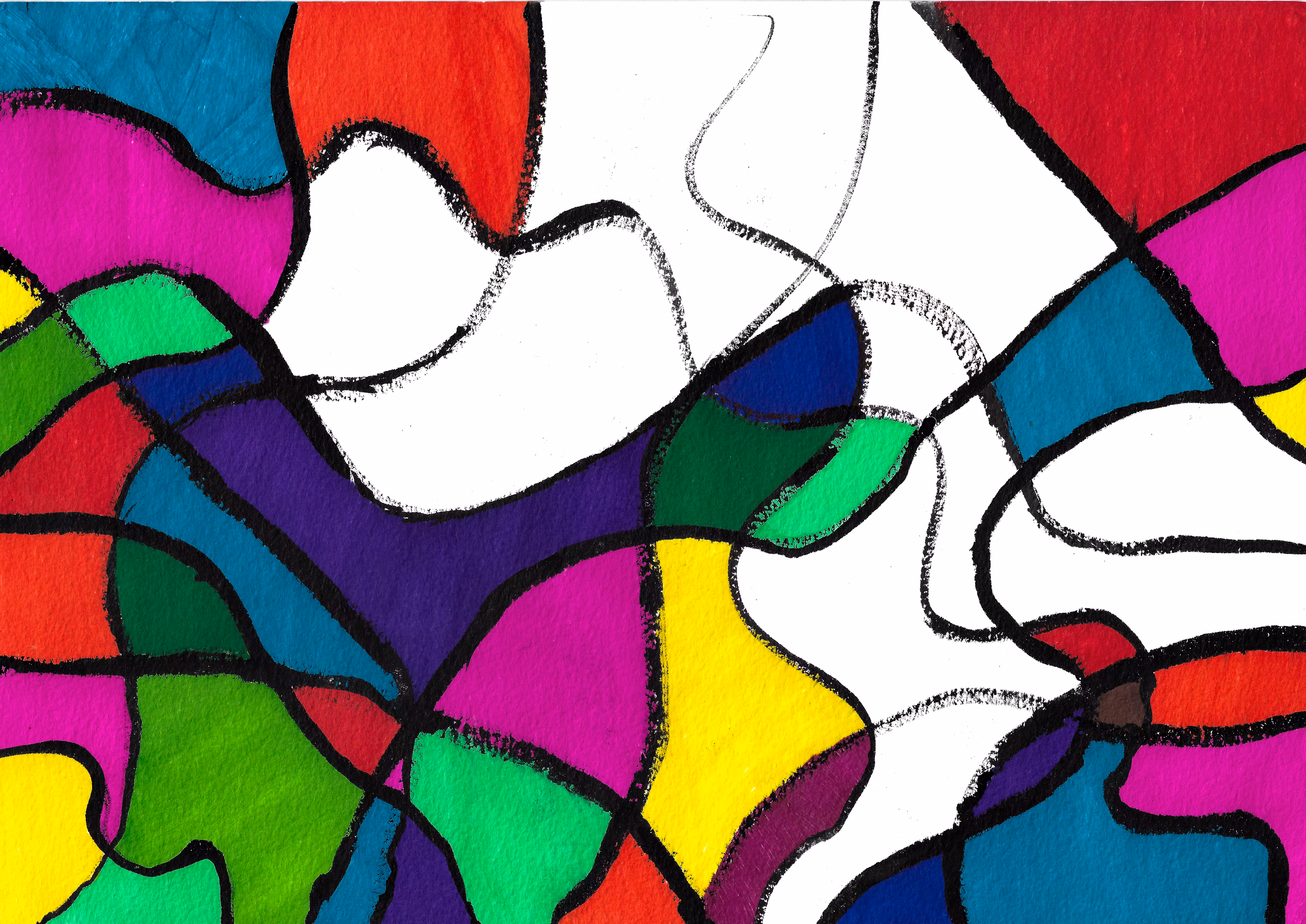 White Lines of Colour