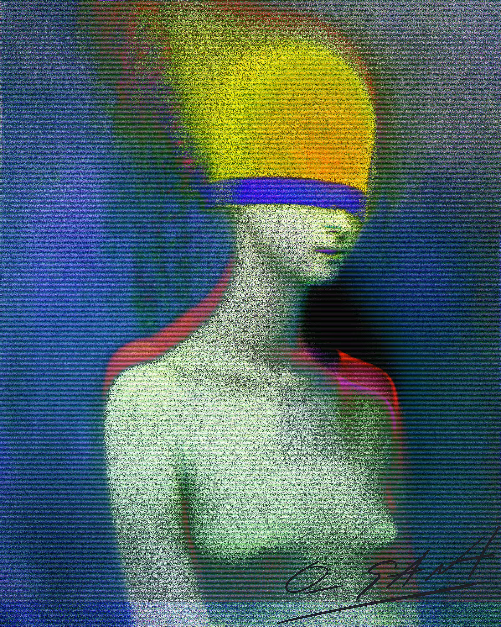 Oleg Gant Art: Piter not my friend: Moon Girl 01
