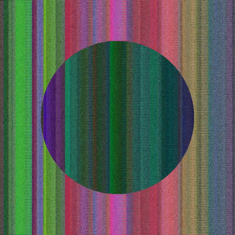 Columns & circle #19