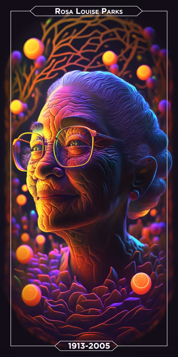 PSYCHEDELIC JOURNALS: ROSA LOUISE PARKS - TRIBUTE